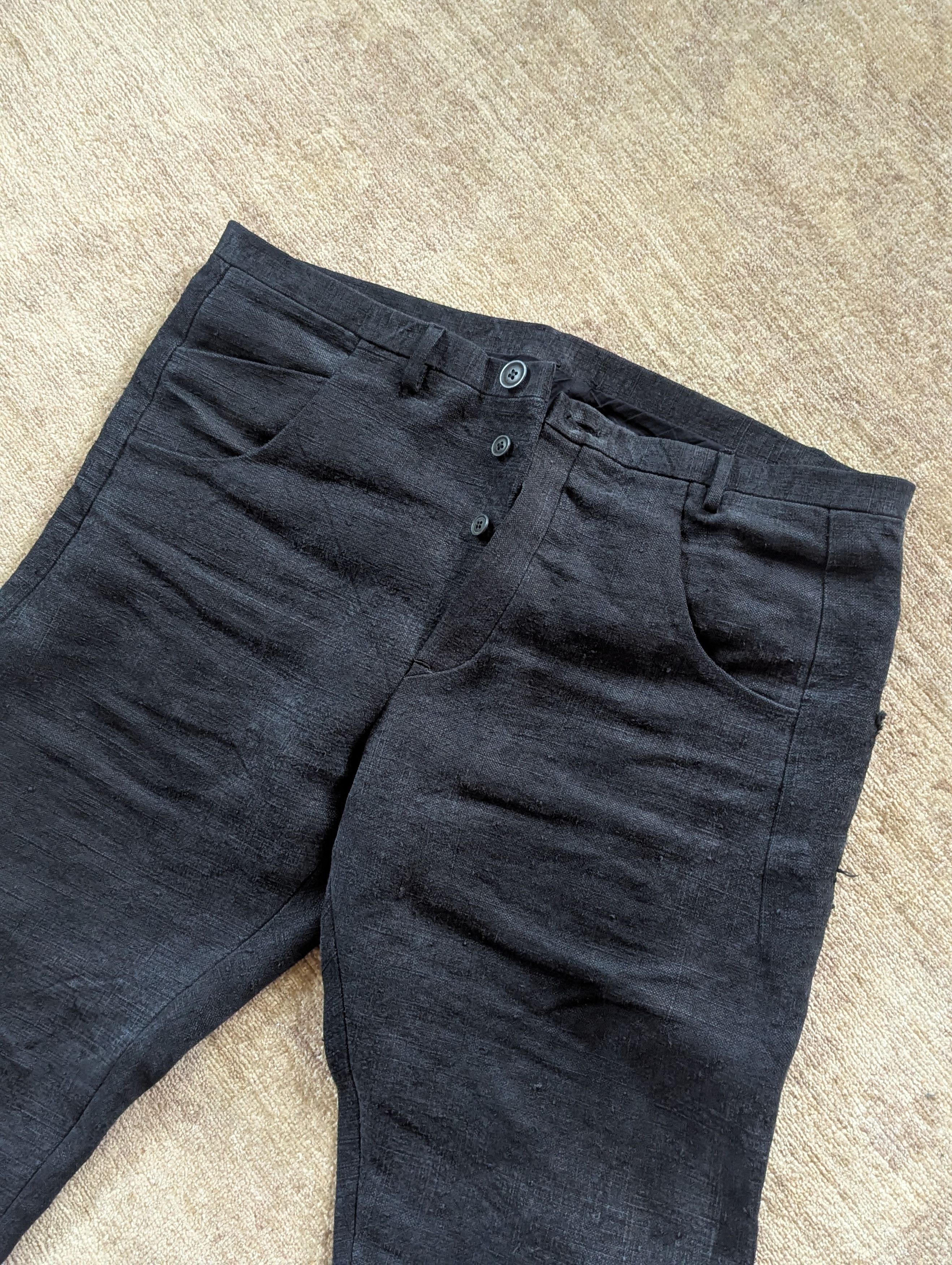 Label Under Construction Vintage Military Tent Jeans Size US 38 / EU 54 - 2 Thumbnail