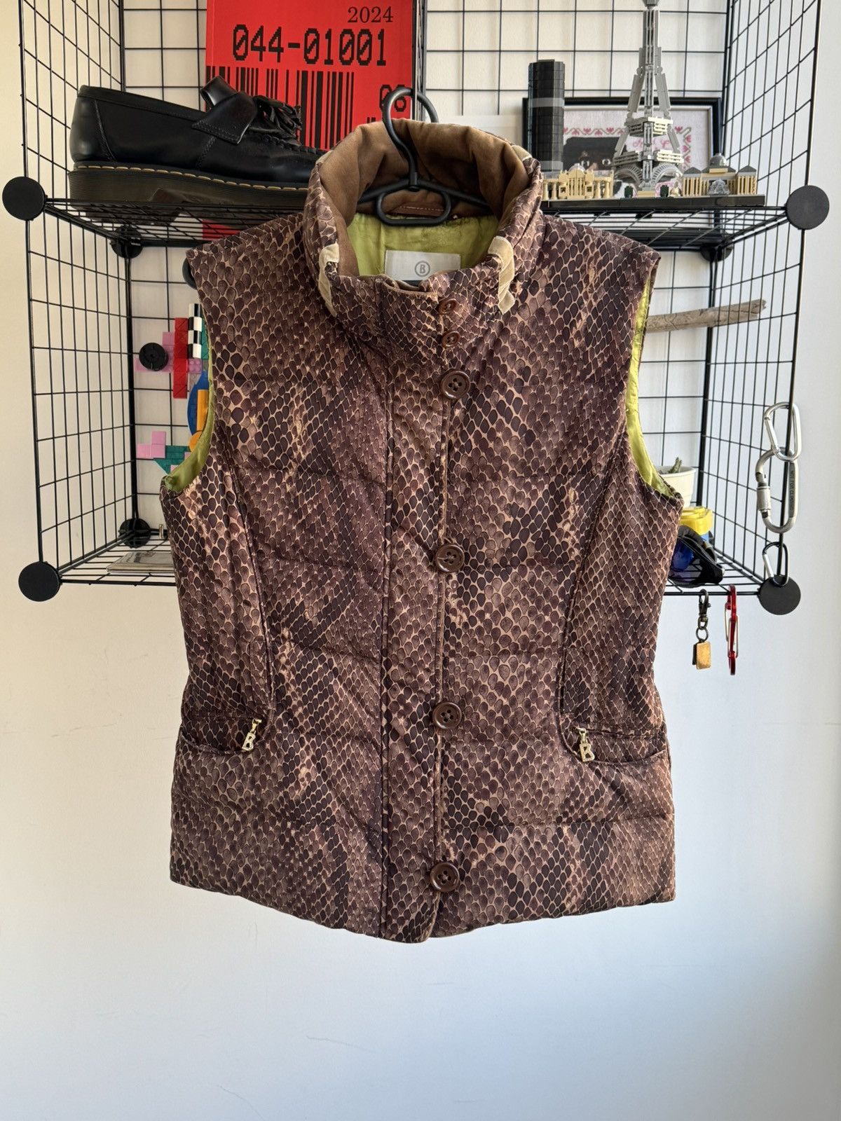 Bogner Vintage Sonia Bogner Snake Vest Size M / US 6-8 / IT 42-44 - 1 Thumbnail