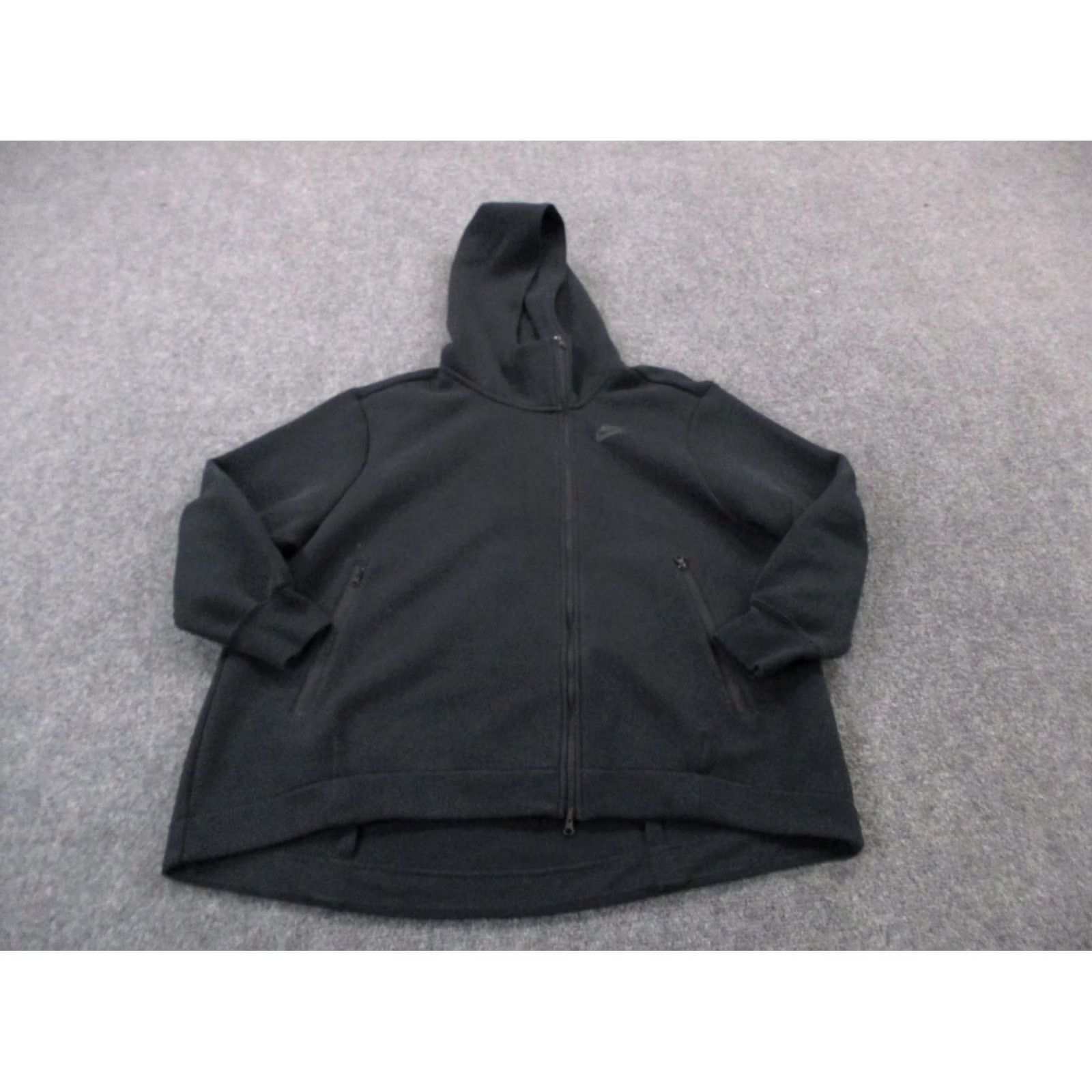Nike Nike Tech Fleece Hoodie Jacket Womens 0X Black Oversized FB8245 Size XL / US 12-14 / IT 48-50 - 2 Thumbnail