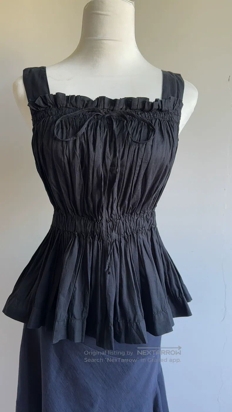 Vivienne Westwood Vivienne Westwood Black pleated top Size XS / US 0-2 / IT 36-38 - 2 Thumbnail
