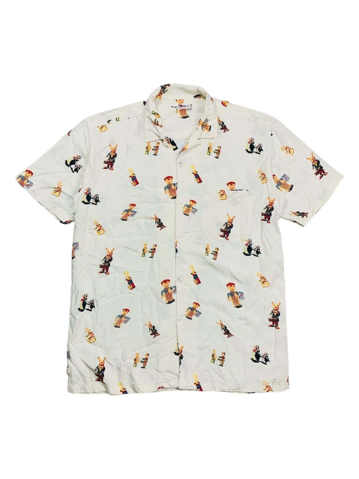 Hysteric Glamour × Japanese Brand 1980s Toys Club Teruhisa Kitahira Button Shirt Size US M / EU 48-50 / 2 - 1 Thumbnail