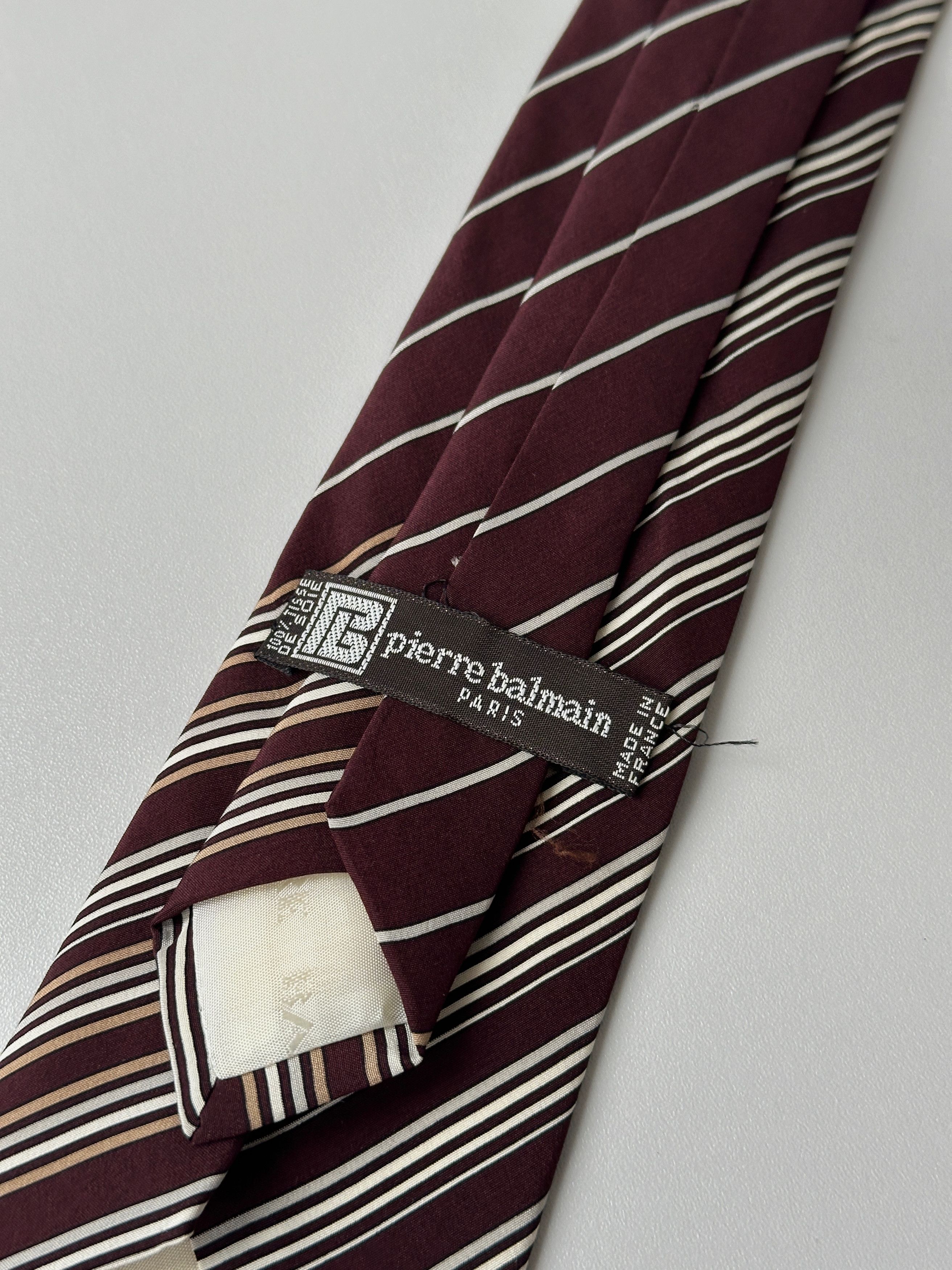 Balmain Balmain Silk Tie Size ONE SIZE - 5 Thumbnail