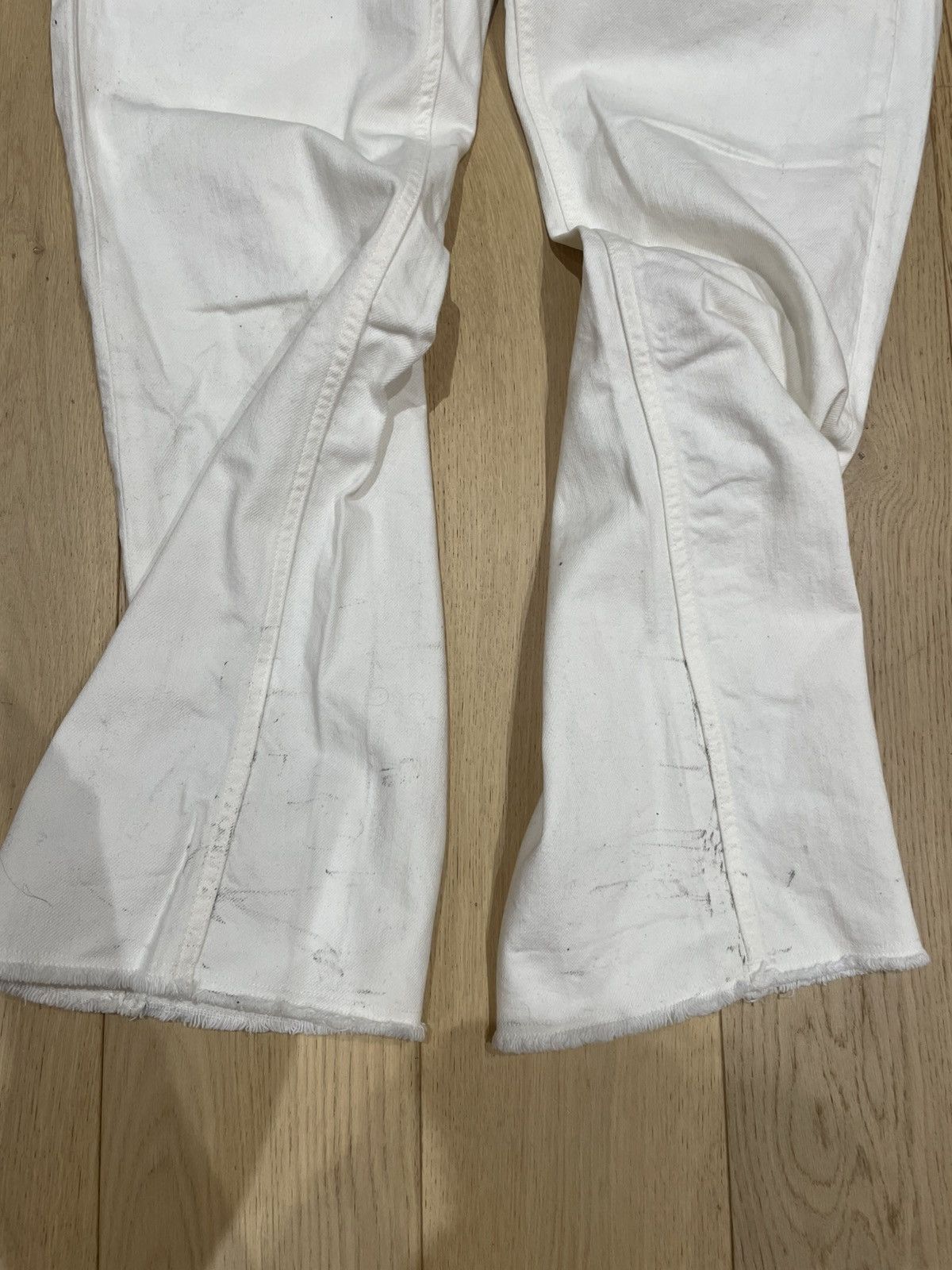 JW Anderson × Uniqlo Uniqlo x JW Anderson White Denim Pants Size US 32 / EU 48 - 5 Thumbnail