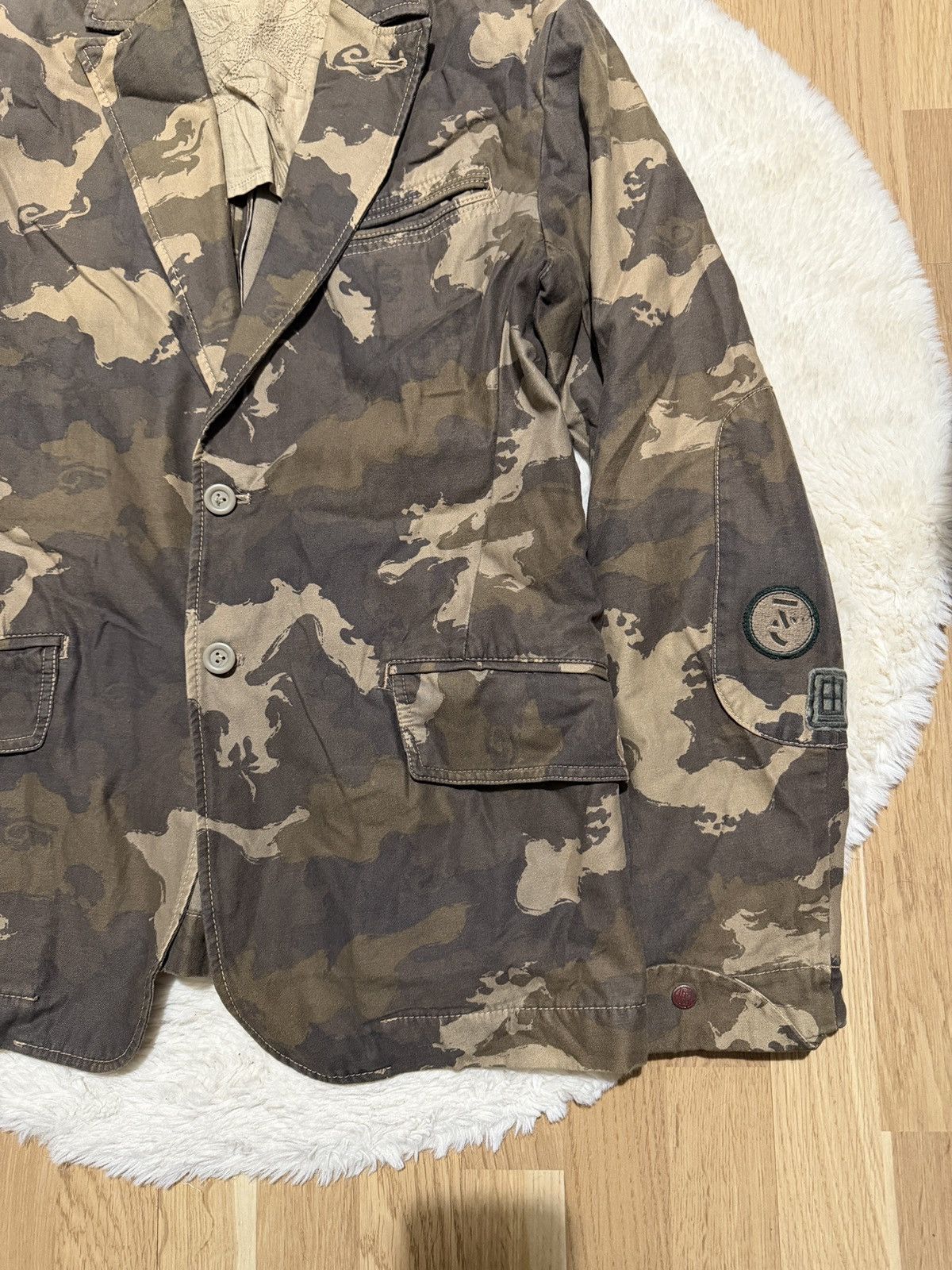 Diesel Diesel blazer camouflage jacket archive yyymamoto punk rare Size US M / EU 48-50 / 2 - 4 Thumbnail