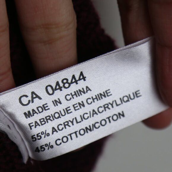 Vintage Vintage Tradition Cable Knit Sweater Vest Deep Burgundy/Wine Size M / US 6-8 / IT 42-44 - 7 Thumbnail