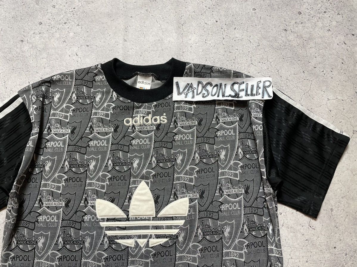 Adidas Very Rare Vintage 90s Adidas FC Liverpool Football Jersey Size US S / EU 44-46 / 1 - 5 Thumbnail