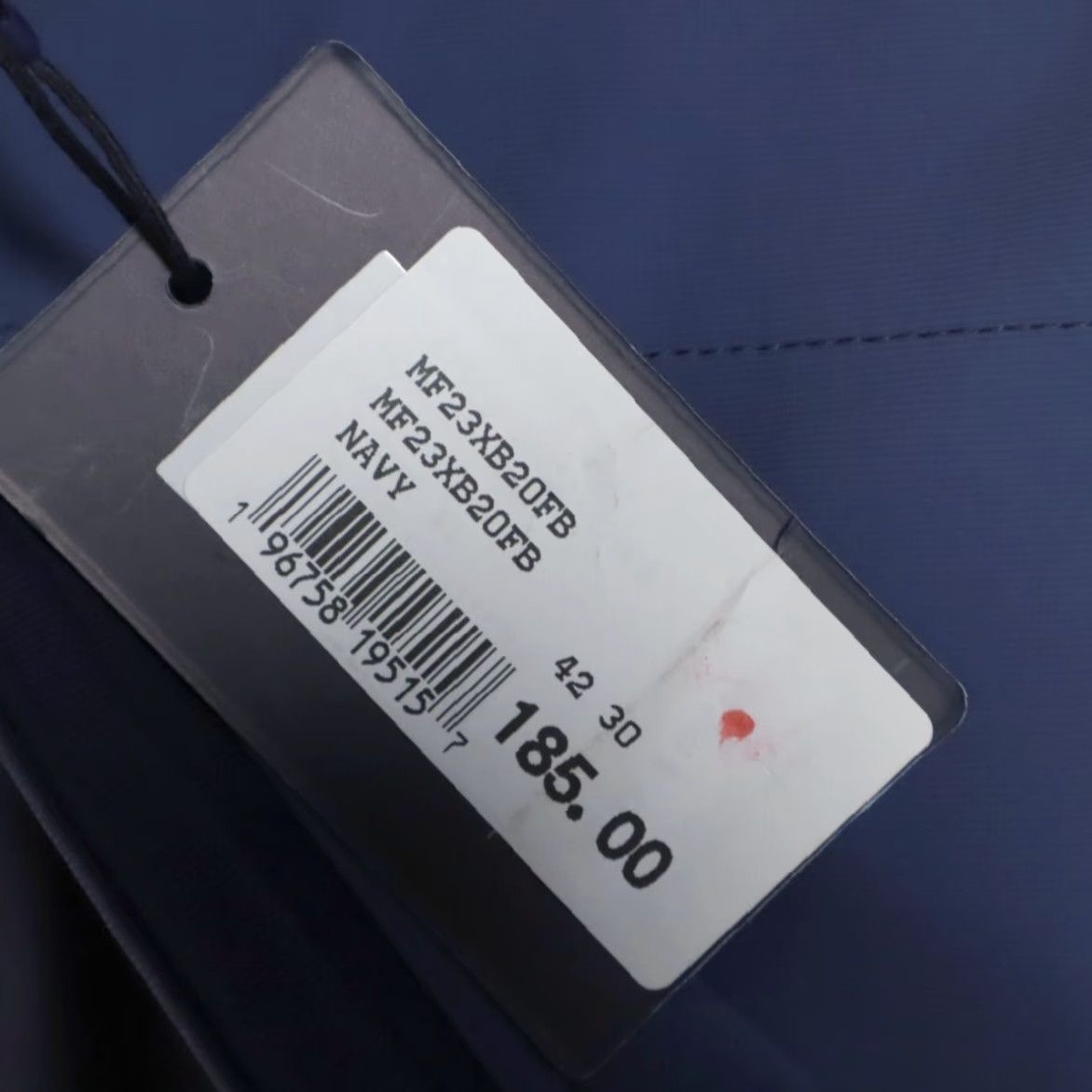 Peter Millar Peter Millar Blade Performance Ankle Trouser Navy Blue Men 42 Chino Pants Regular Adult Mens Nylon Woven Solid 21% Stretch Inseam 30in 30 Size US 42 / EU 58 - 6 Thumbnail