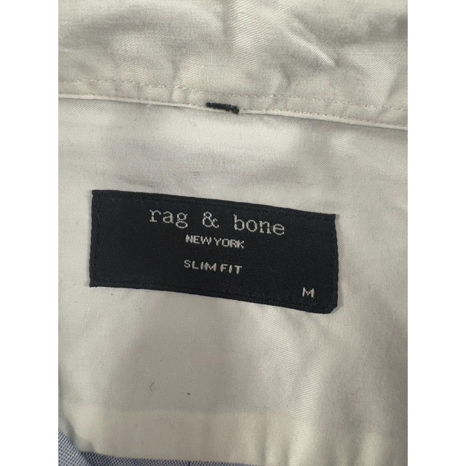 Rag & Bone Rag & Bone Slim Fit Shirt Button Down shirt color blue sz M Size US M / EU 48-50 / 2 - 2 Thumbnail