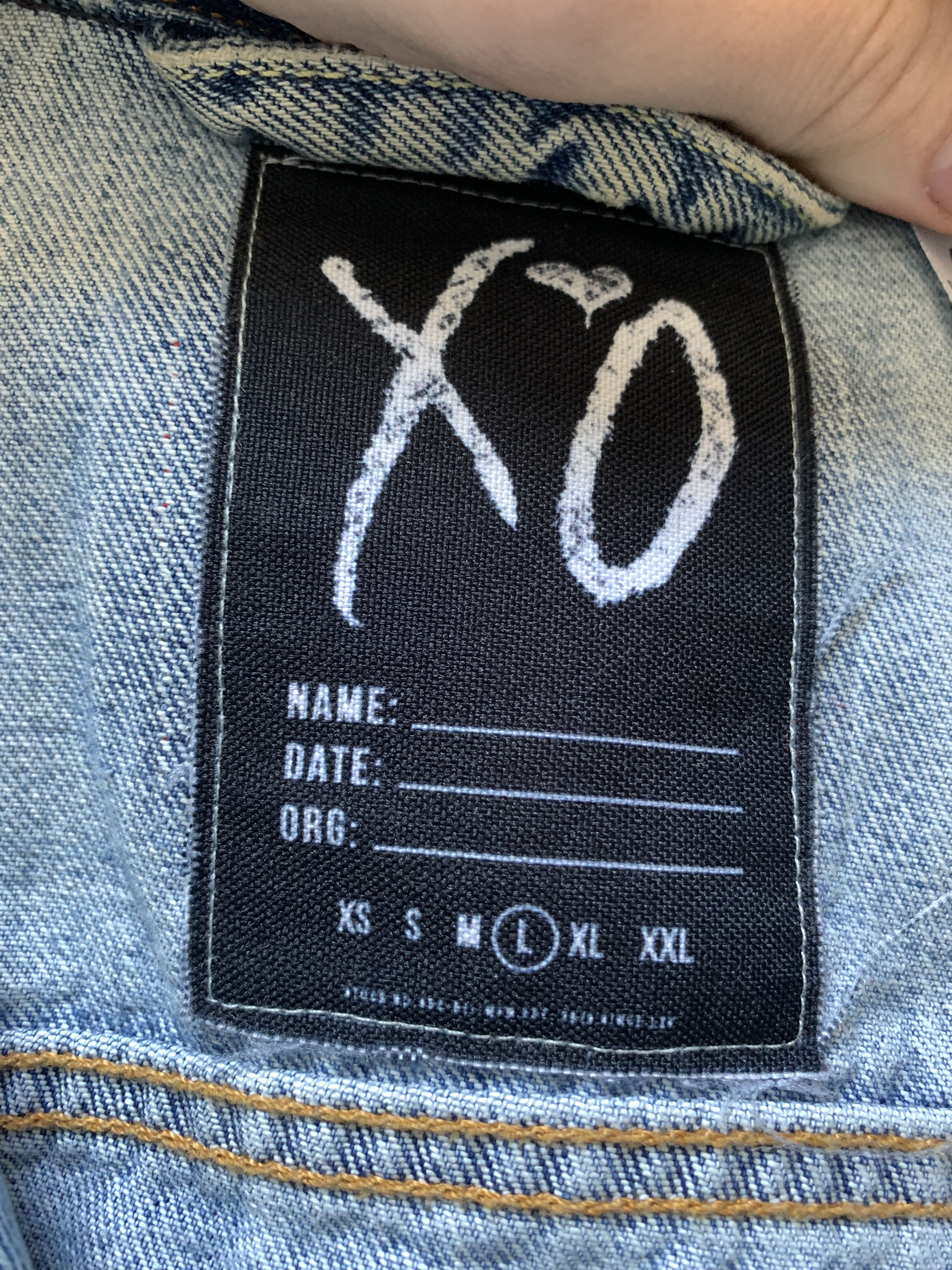 Levi's Levi’s The Weeknd Starboy Denim Jean Jacket XO Large Size US L / EU 52-54 / 3 - 8 Thumbnail
