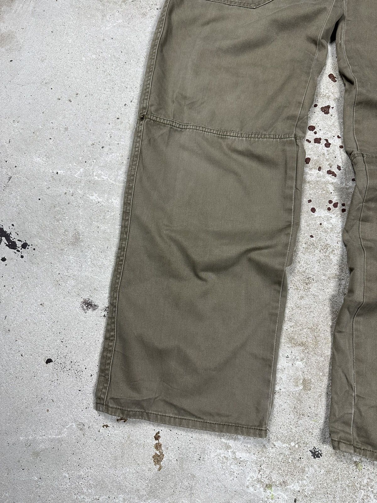 Tommy Hilfiger × Vintage Vintage Y2K Tommy Hilfiger Baggy Distressed Brown Pants Size US 31 - 4 Thumbnail