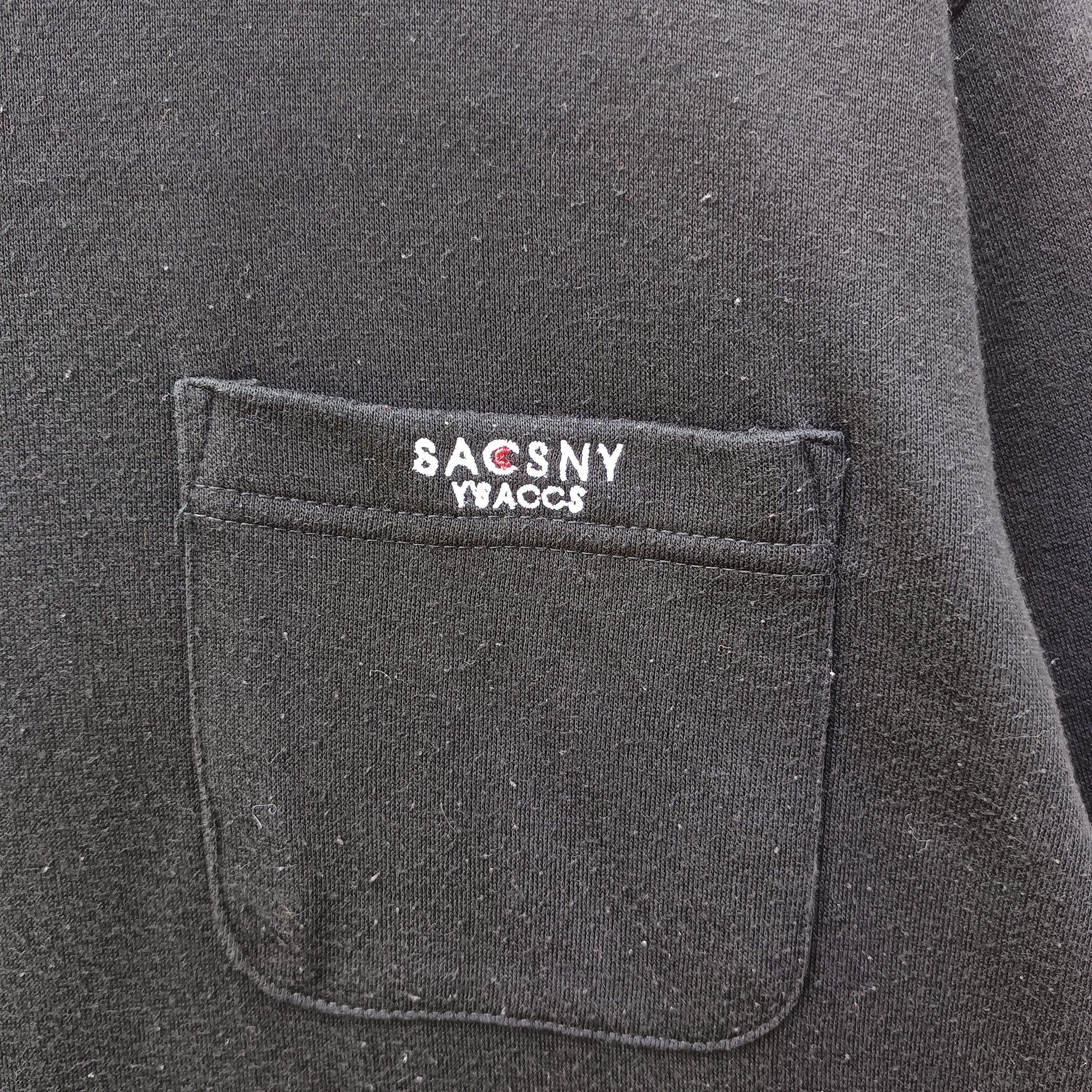 Japanese Brand × Yohji Yamamoto Y'SACCS SACSNY Long Sleeve Pocket Tee Size US L / EU 52-54 / 3 - 4 Thumbnail