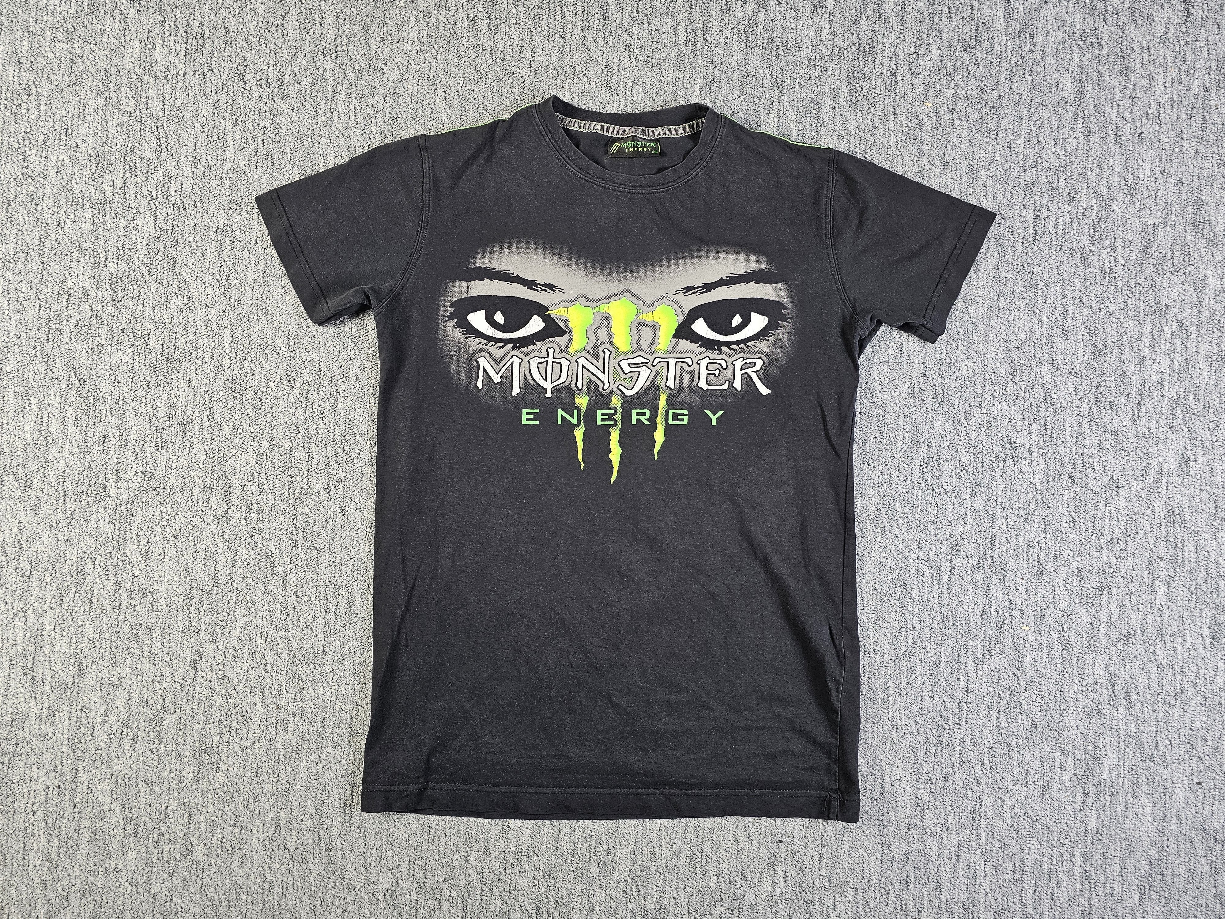 Other Vintage Monster Energy T-Shirt Women XS Black Stretch Y2K Size XS / US 0-2 / IT 36-38 - 6 Thumbnail