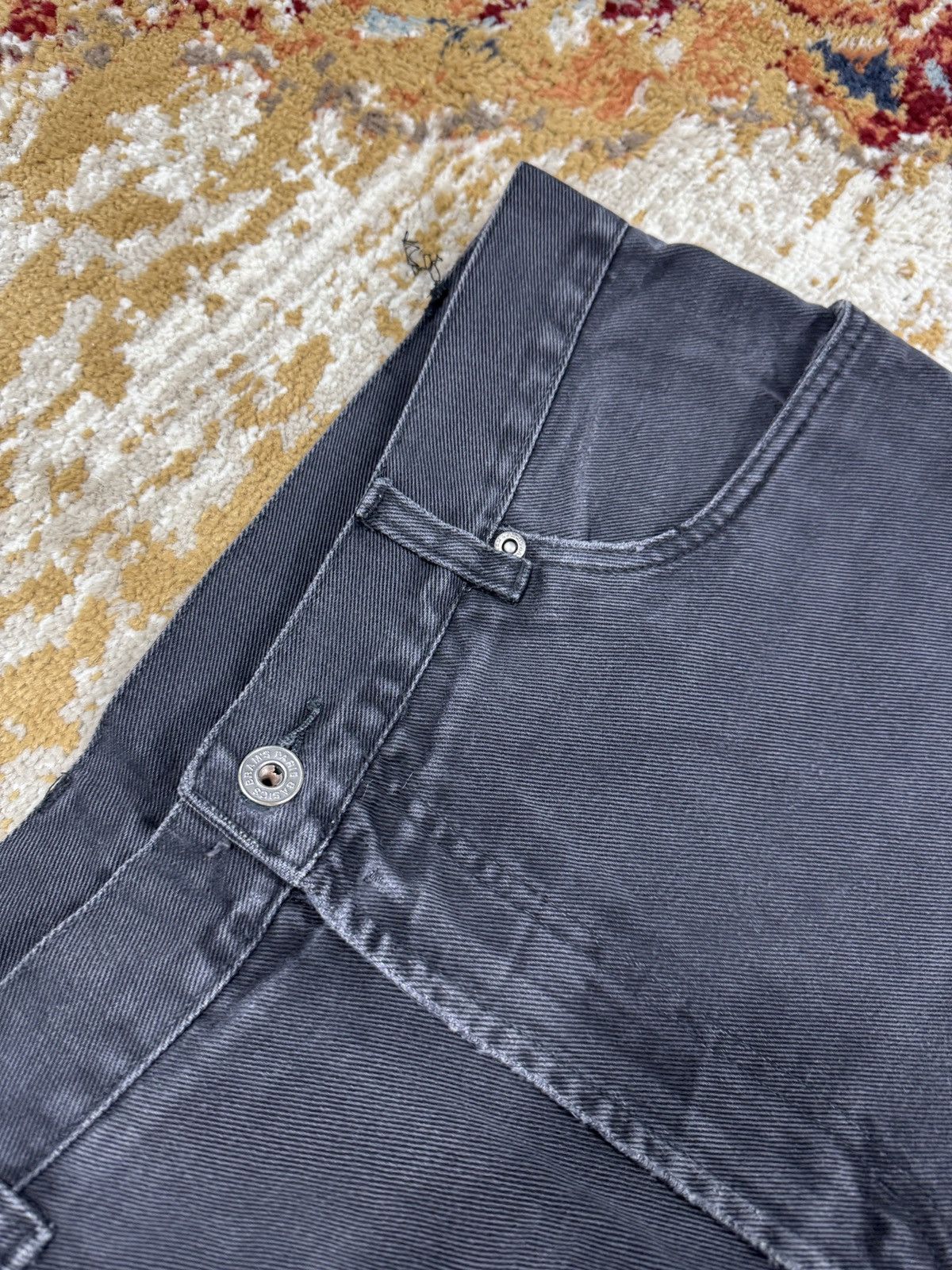 Vintage ᶠᵃⁿᶜʸᵍᵘʸ Vintage Baggy Washed Denim Jeans Wide leg Y2K Size US 36 / EU 52 - 4 Thumbnail