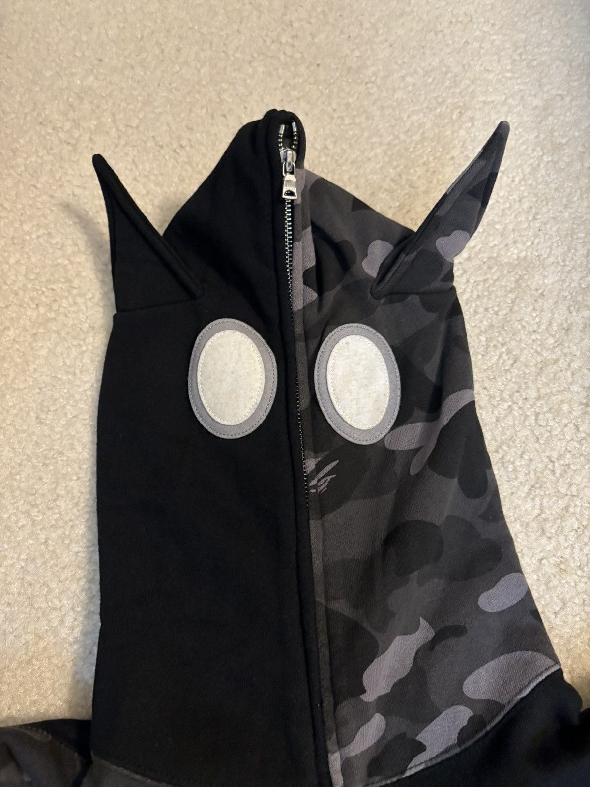 Bape × DC Comics Bape DC Batman Full Zip Hoodie Black Size US L / EU 52-54 / 3 - 3 Thumbnail