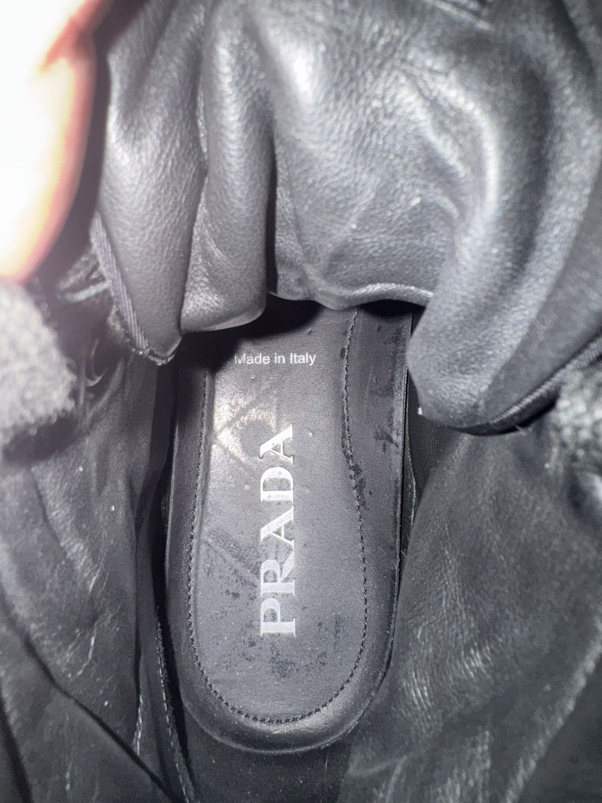 Prada Hi-Top Sneakers w/ Triangle Pouch Size US 7.5 / EU 40-41 - 22 Thumbnail