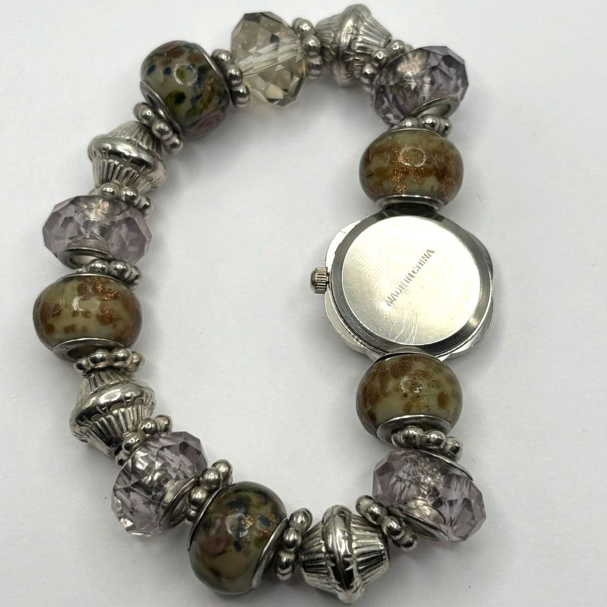 Other Silver & Brown Beaded Watch Size ONE SIZE - 4 Thumbnail