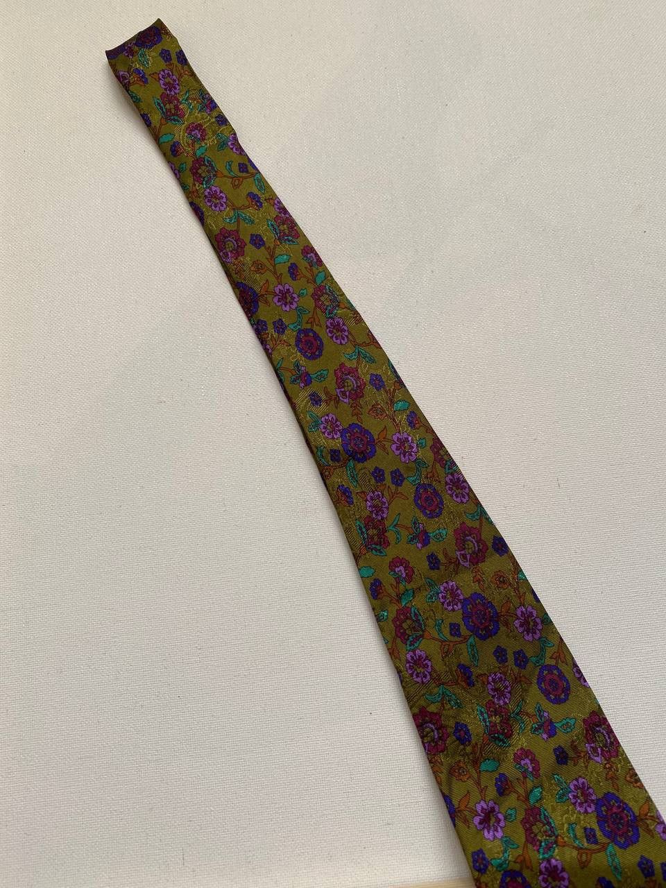 Kenzo Kenzo Cravatte Silk Tie Casual Design Luxury Size ONE SIZE - 5 Thumbnail