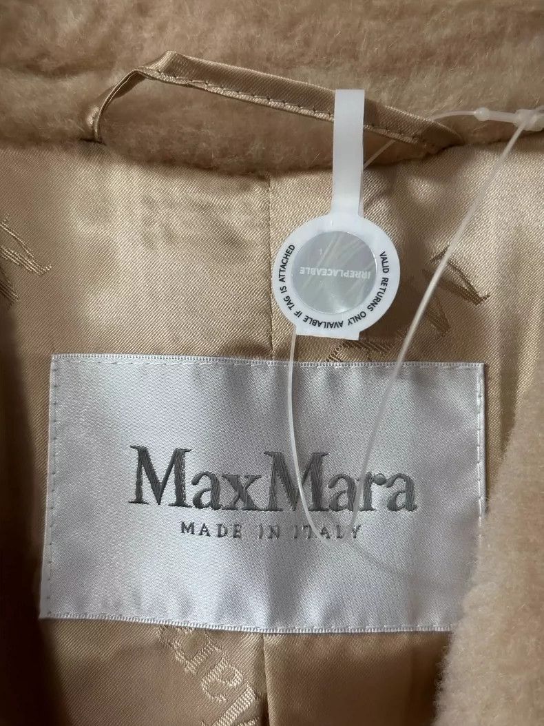 Max Mara Max Mara Cream teddy coat Size M / US 6-8 / IT 42-44 - 4 Thumbnail