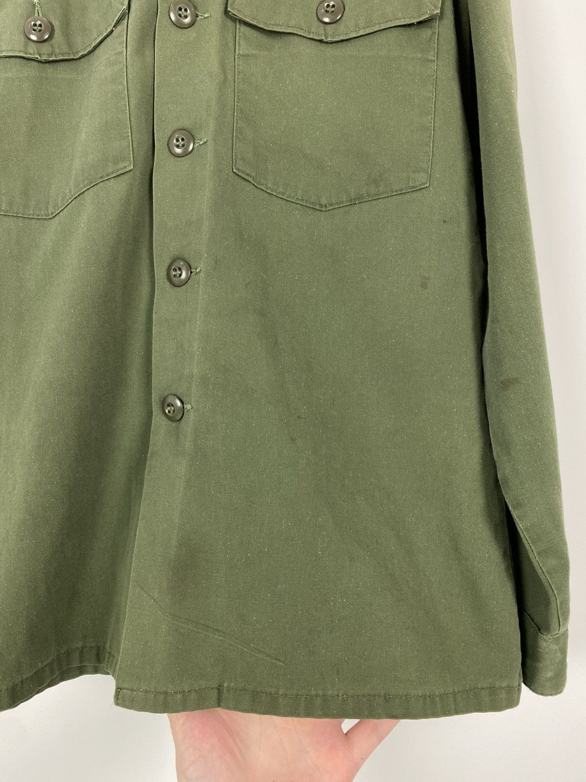 Vintage 1970s Vintage US Army Shirt Size US M / EU 48-50 / 2 - 7 Thumbnail