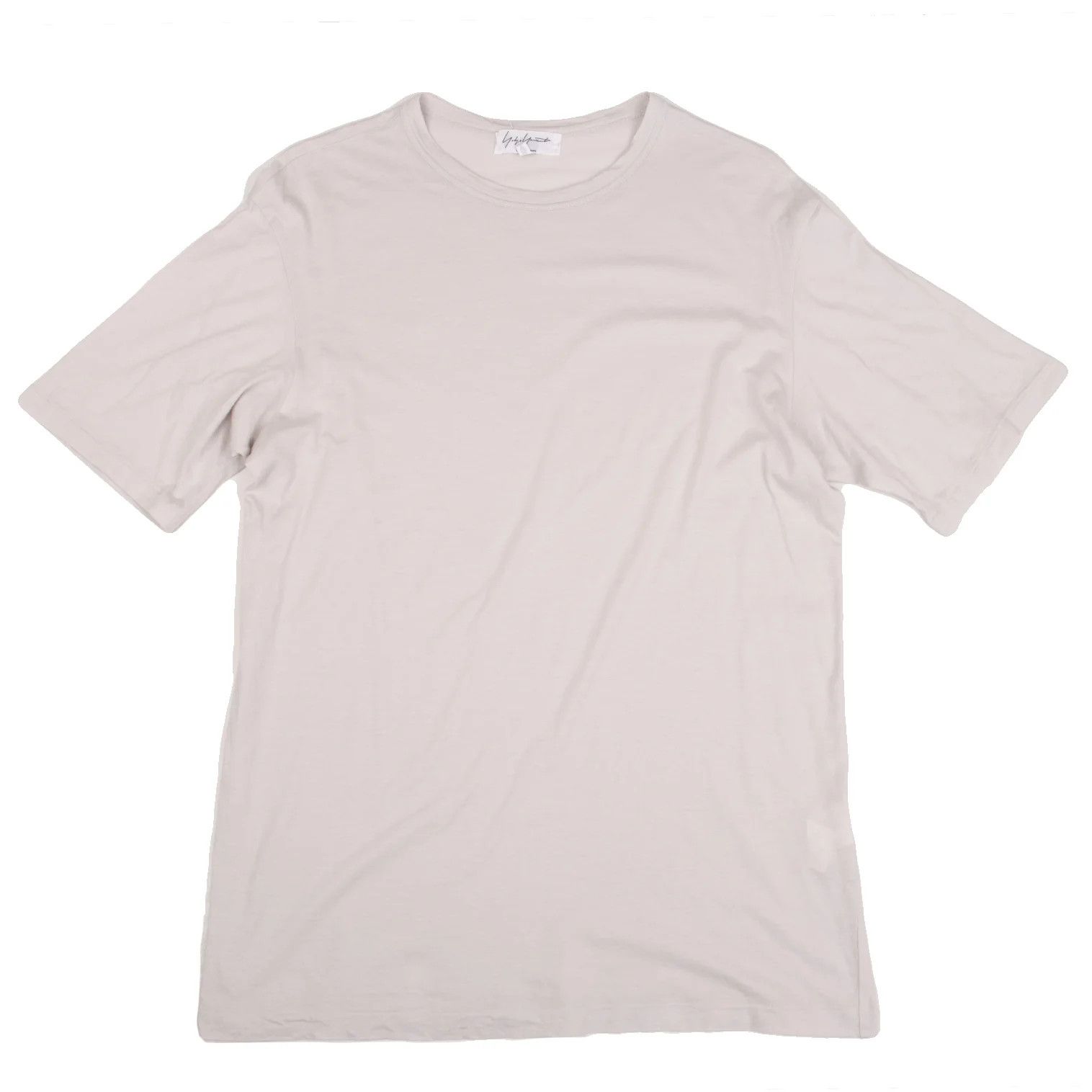 Yohji Yamamoto Yohji Yamamoto Cotton T-Shirt Light Gray 3 Size US L / EU 52-54 / 3 - 1 Thumbnail