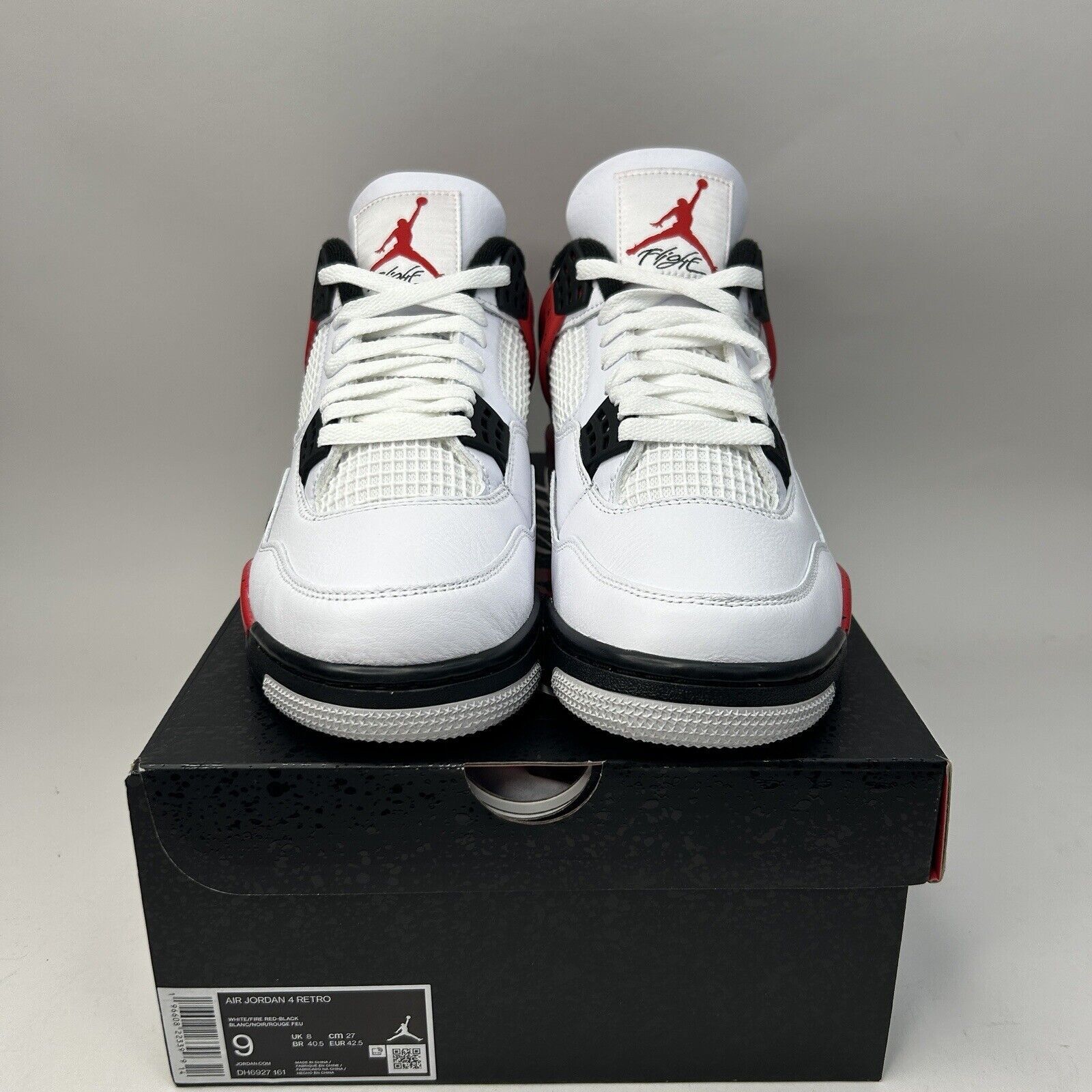 Jordan Brand Nike Air Jordan 4 Retro “Red Cement” 2023 Size US 9 / EU 42 - 2 Thumbnail