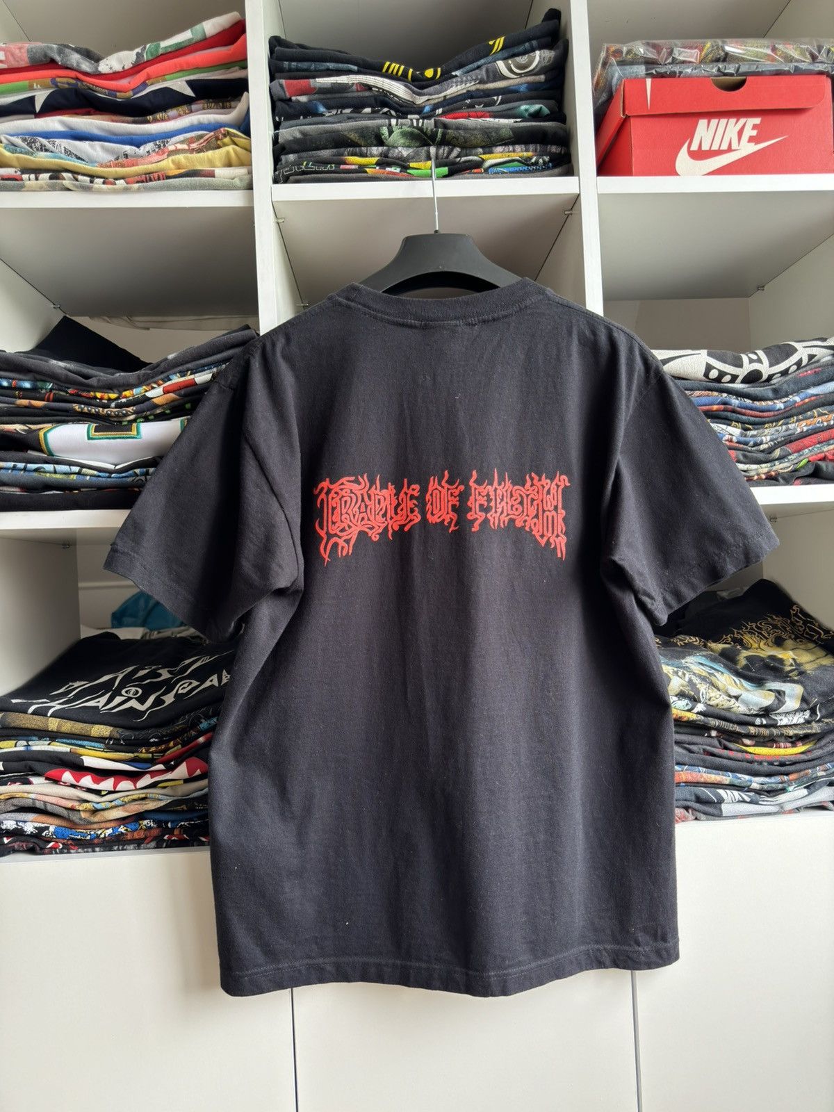 Band Tees × Vintage Vintage 2004 Cradle Of Filth Vestal Masturbation Band Tee Size US L / EU 52-54 / 3 - 3 Thumbnail