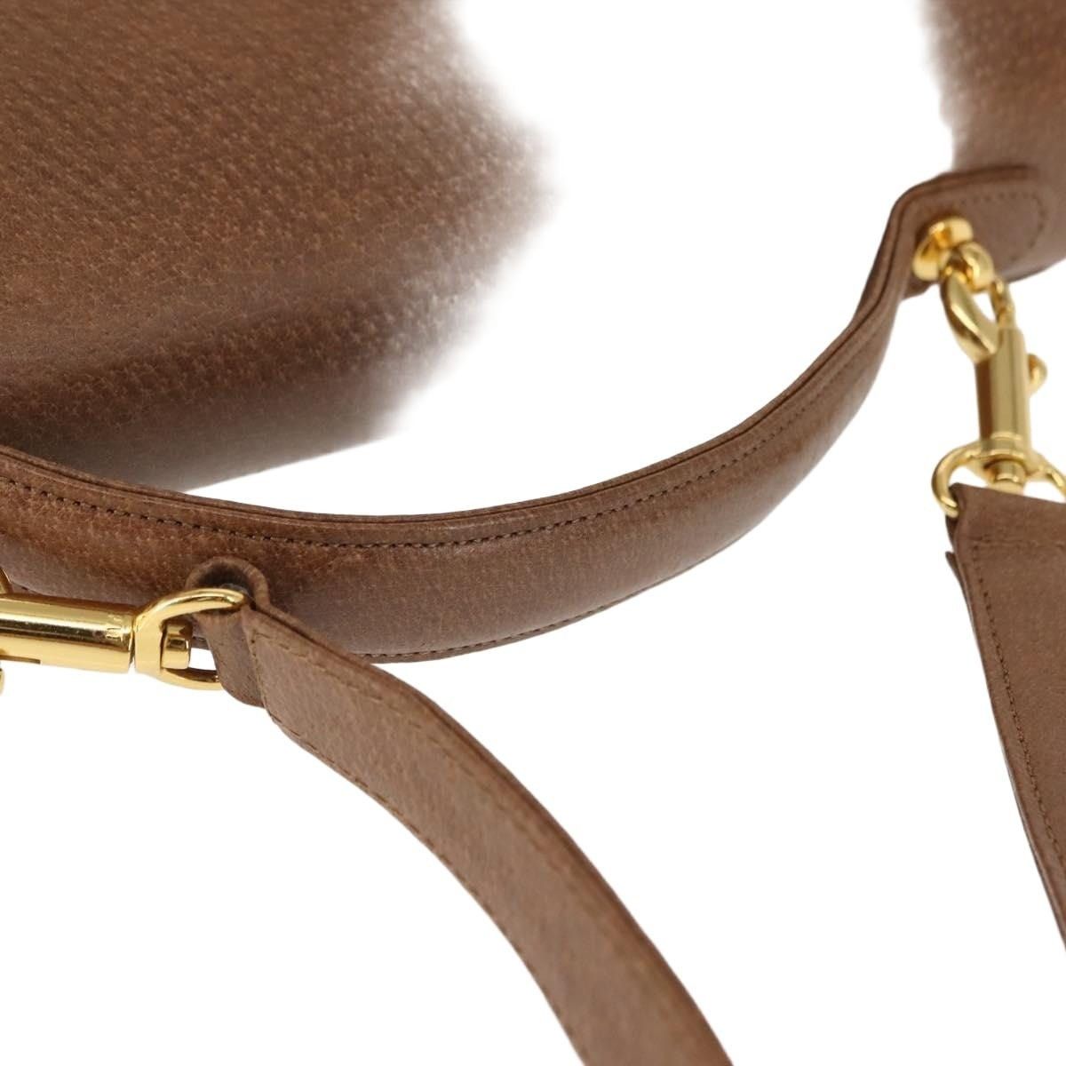 Valentino Valentino Leather Handbag Brown Size ONE SIZE - 8 Thumbnail