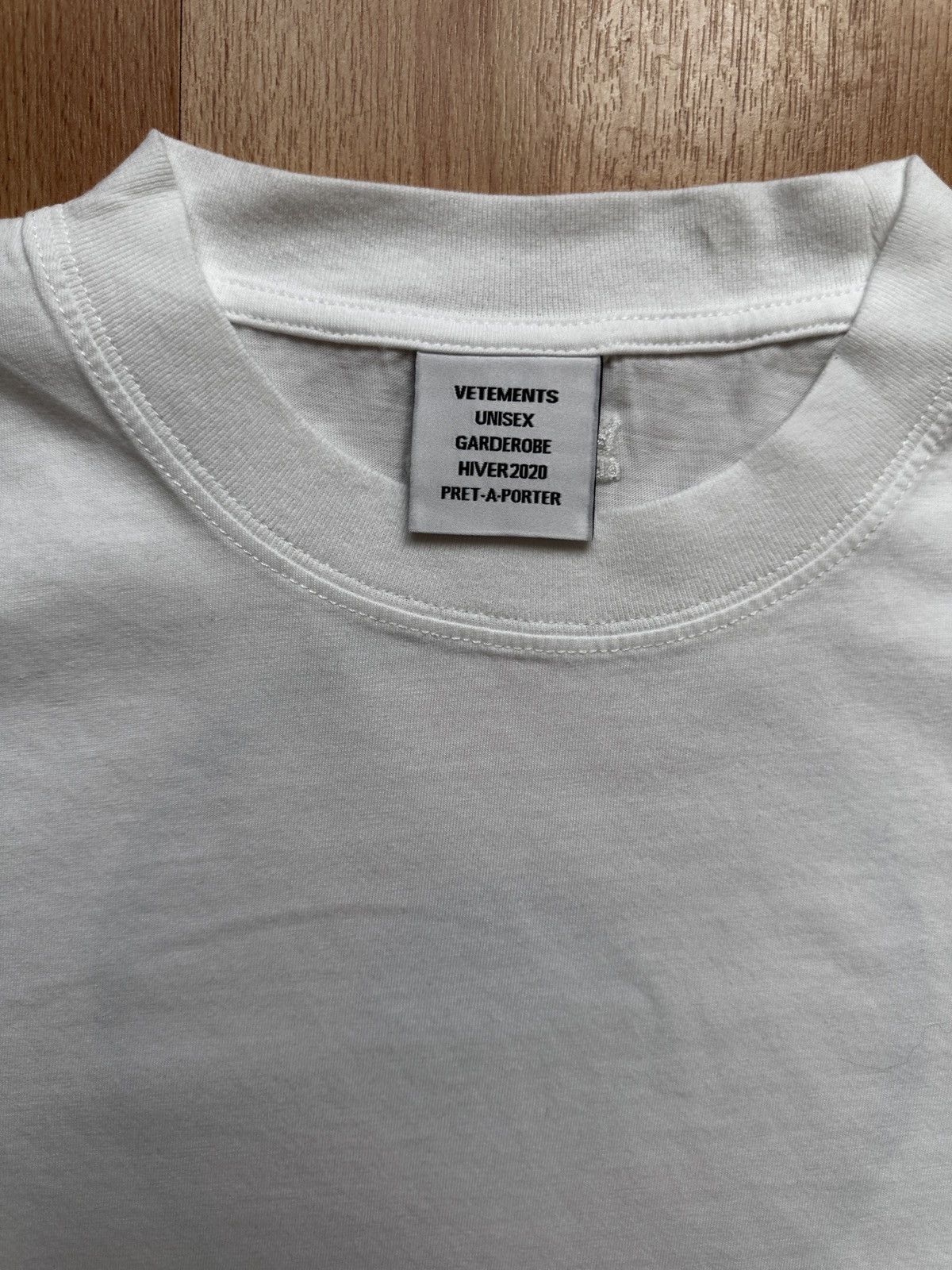 Vetements Vetements AW20 “World Emergency Numbers” T-Shirt Size US S / EU 44-46 / 1 - 6 Thumbnail