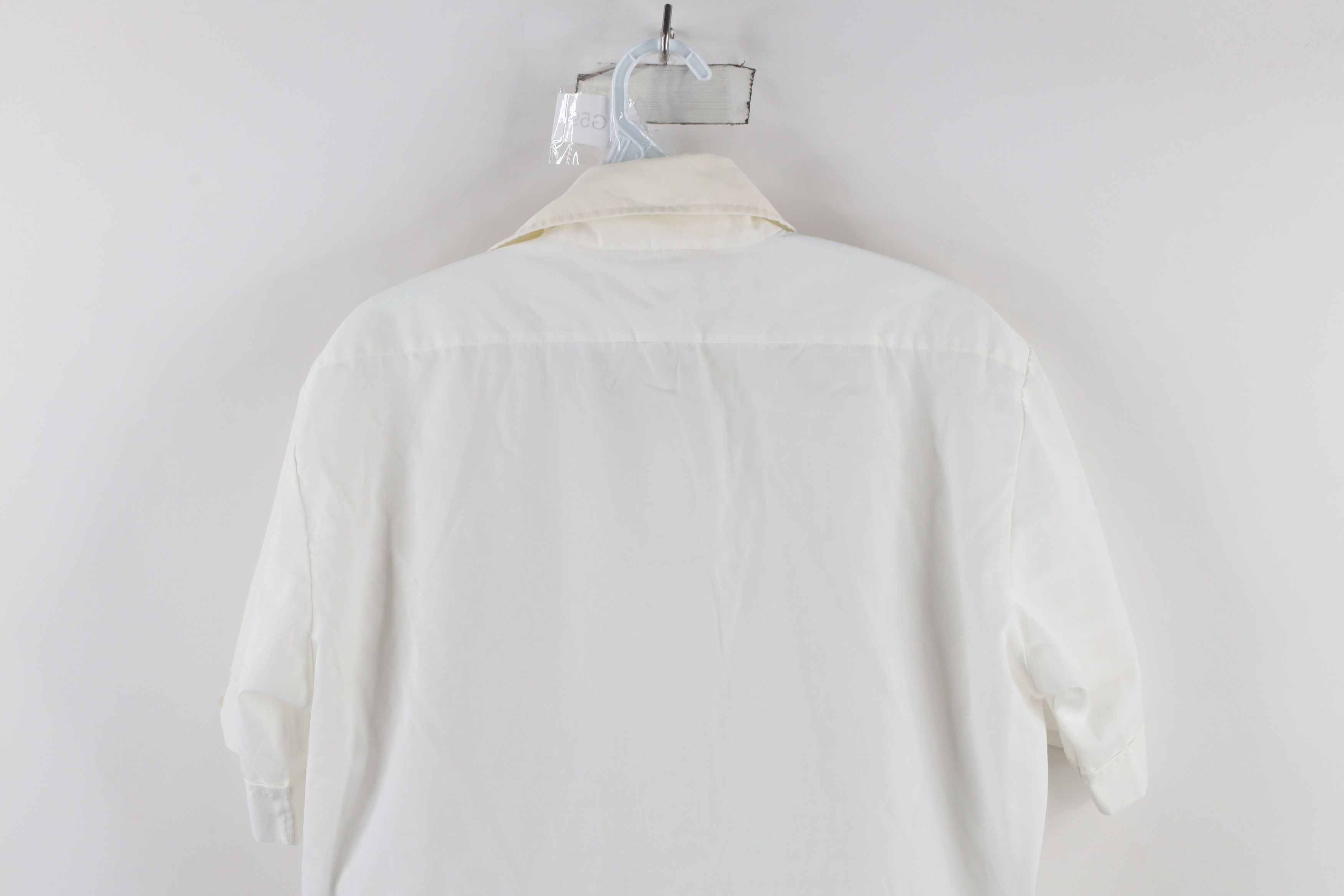 Vintage Vintage 70s Streetwear Short Sleeve Collared Button Shirt Size US L / EU 52-54 / 3 - 9 Thumbnail