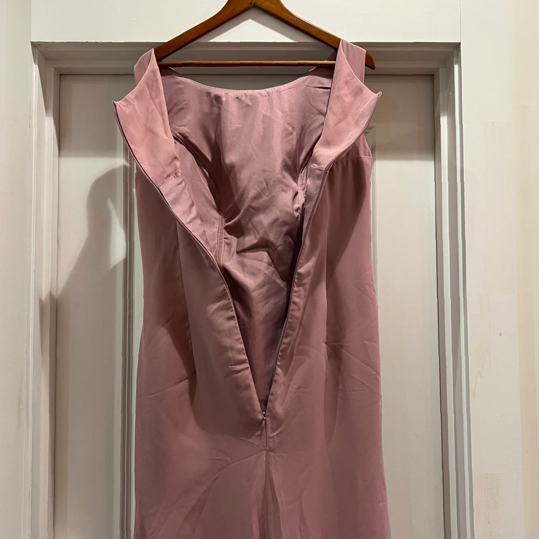 Pinko Lan Ting Dress Pink Long Bride NWOT Size M / US 6-8 / IT 42-44 - 4 Thumbnail