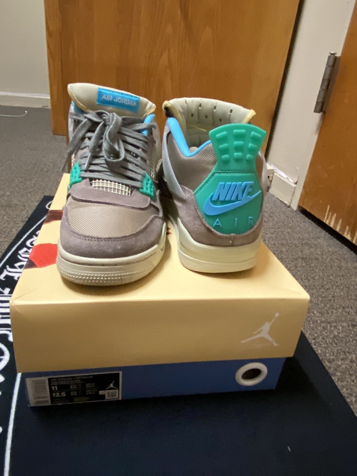 Jordan Brand × Union LA Union La X Air Jordan 4 Retro Taupe Haze Size US 11 / EU 44 - 3 Thumbnail