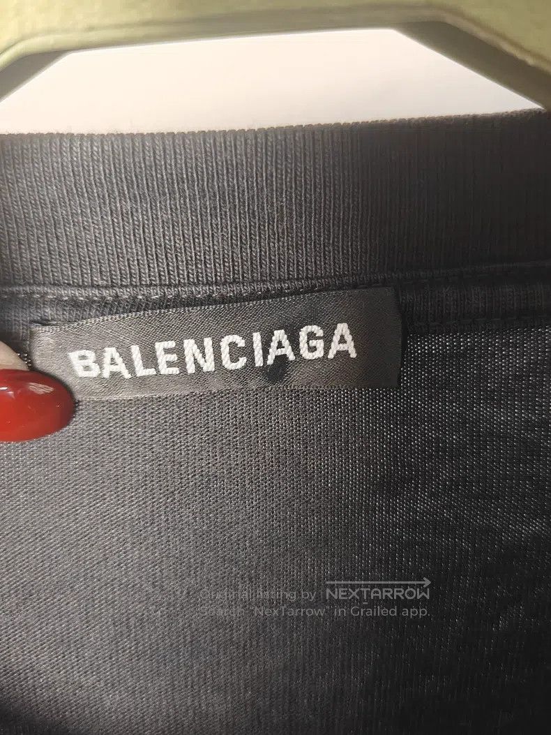 Balenciaga Balenciaga Large Logo Short Sleeve T-Shirt Size US M / EU 48-50 / 2 - 4 Thumbnail