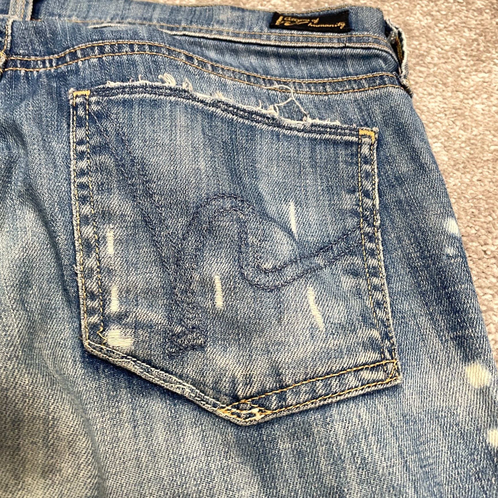 Citizens Of Humanity VINTAGE Citizen of Humanity Ava Straight Leg Jeans Womens 27 Blue Casual Denim 2010s Size 27" / US 4 / IT 40 - 5 Thumbnail