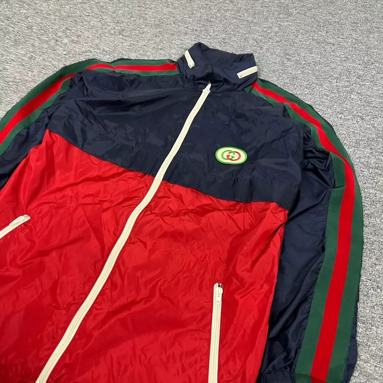Gucci Gucci Double G color-blocked windbreaker jacket 2504-Nextar Size US S / EU 44-46 / 1 - 3 Thumbnail