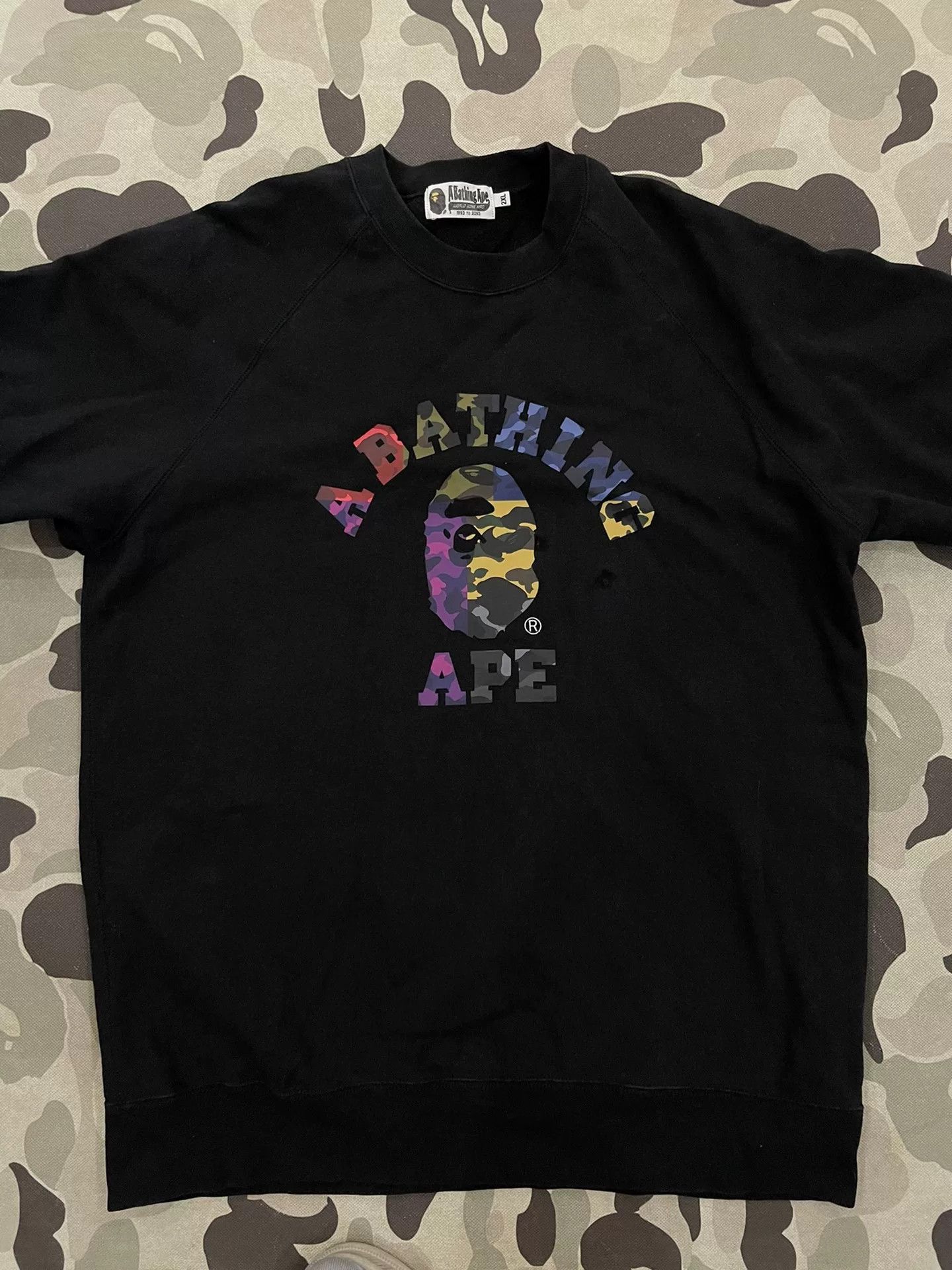 Bape Bape X Shark Sweatshirt Pullover Size US XXL / EU 58 / 5 - 1 Thumbnail