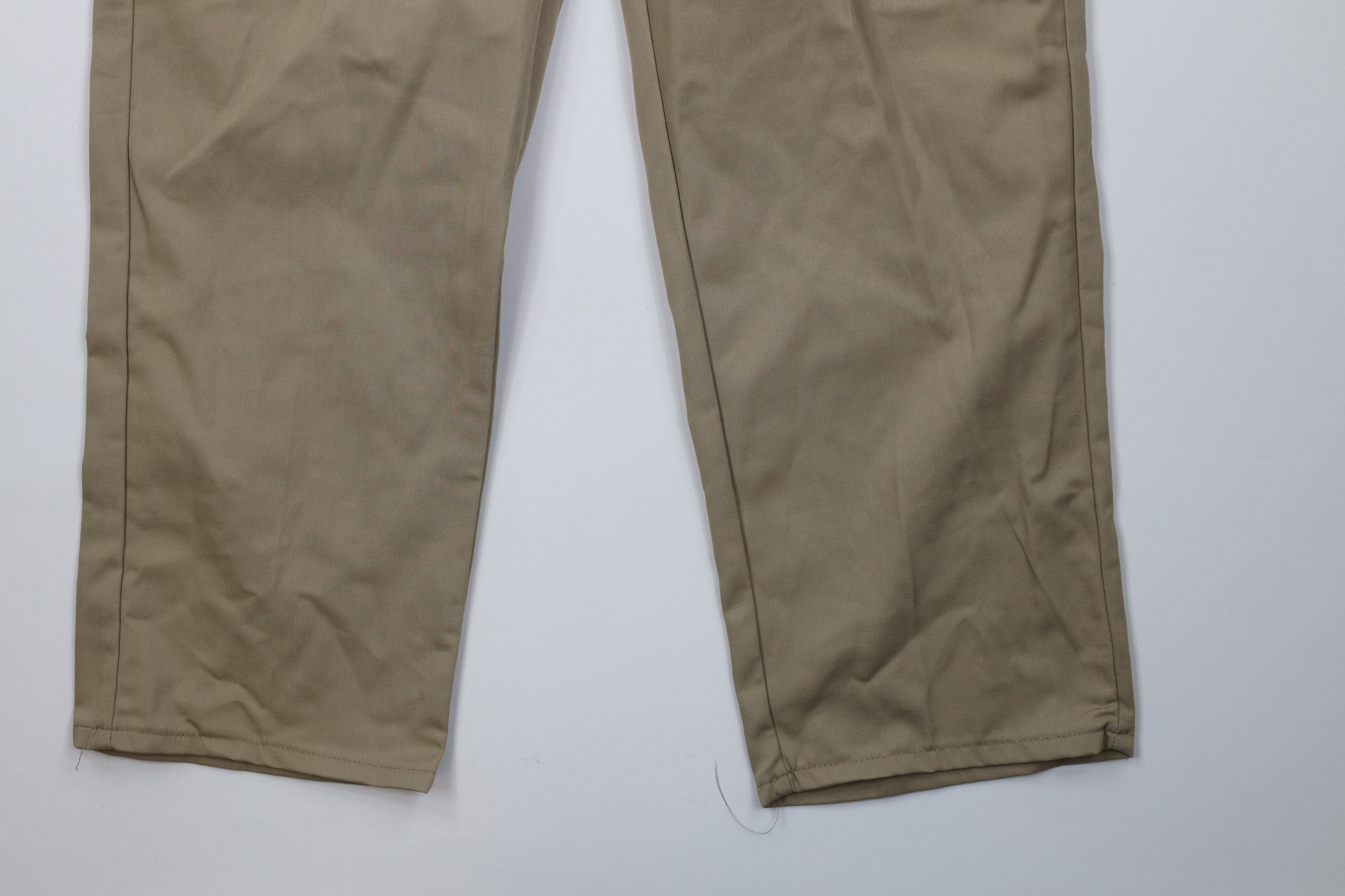 Vintage Deadstock Vintage 90s Streetwear Wide Leg Cargo Pants Beige Size US 38 / EU 54 - 5 Thumbnail