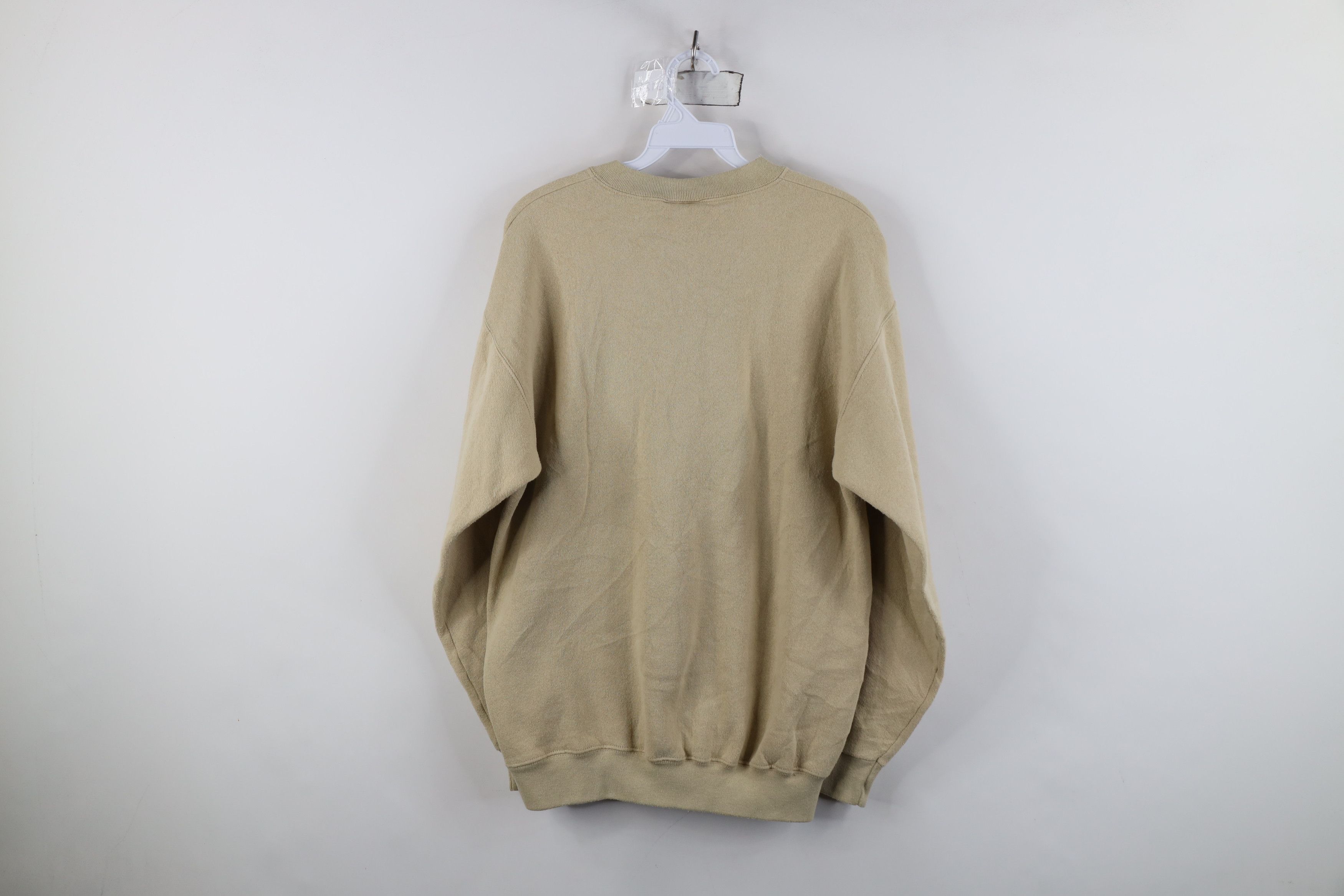 Levi's Vintage 90s Levis Faded Blank Crewneck Sweatshirt Beige USA Size US M / EU 48-50 / 2 - 9 Thumbnail