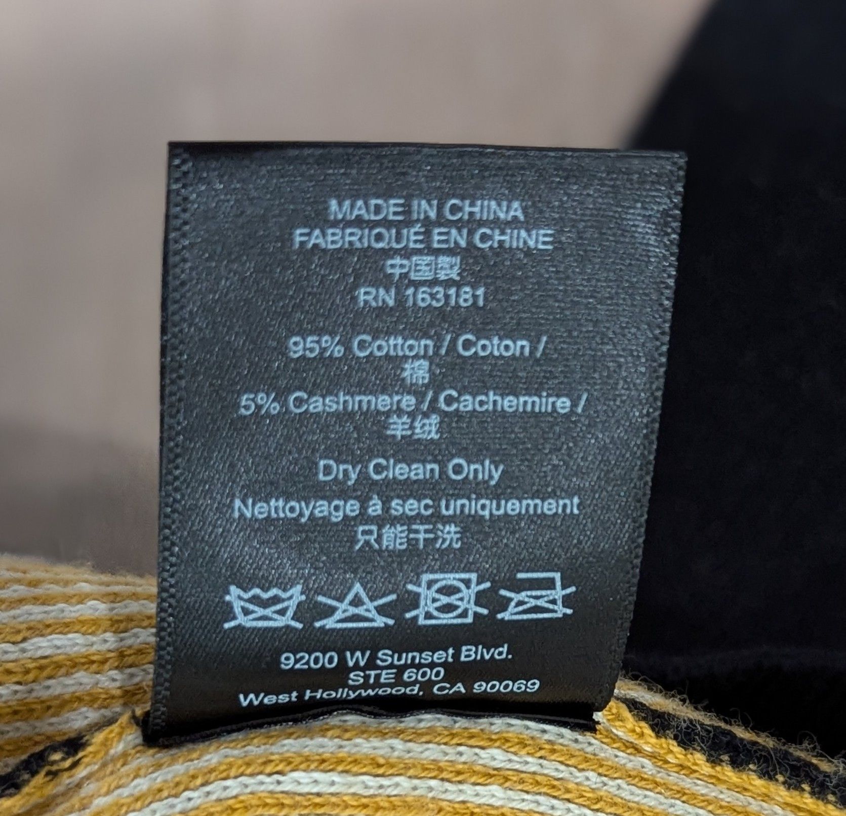 Rhude RHUDE Eagle Souvenir Wool/Cashmere Sweater Black Medium Size US M / EU 48-50 / 2 - 6 Thumbnail