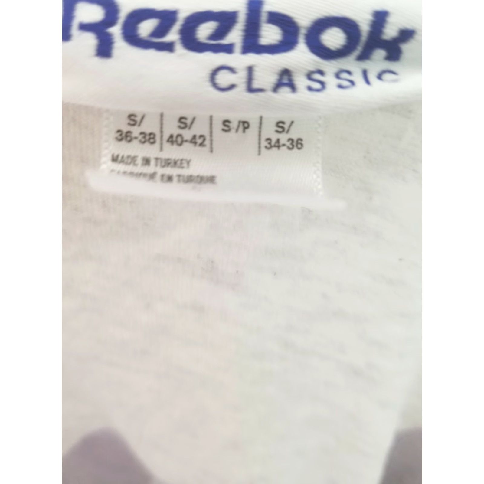 Reebok VINTAGE Reebok Shirt Men S 80s Spellout Workout Gray Short Sleeve Size US S / EU 44-46 / 1 - 5 Thumbnail