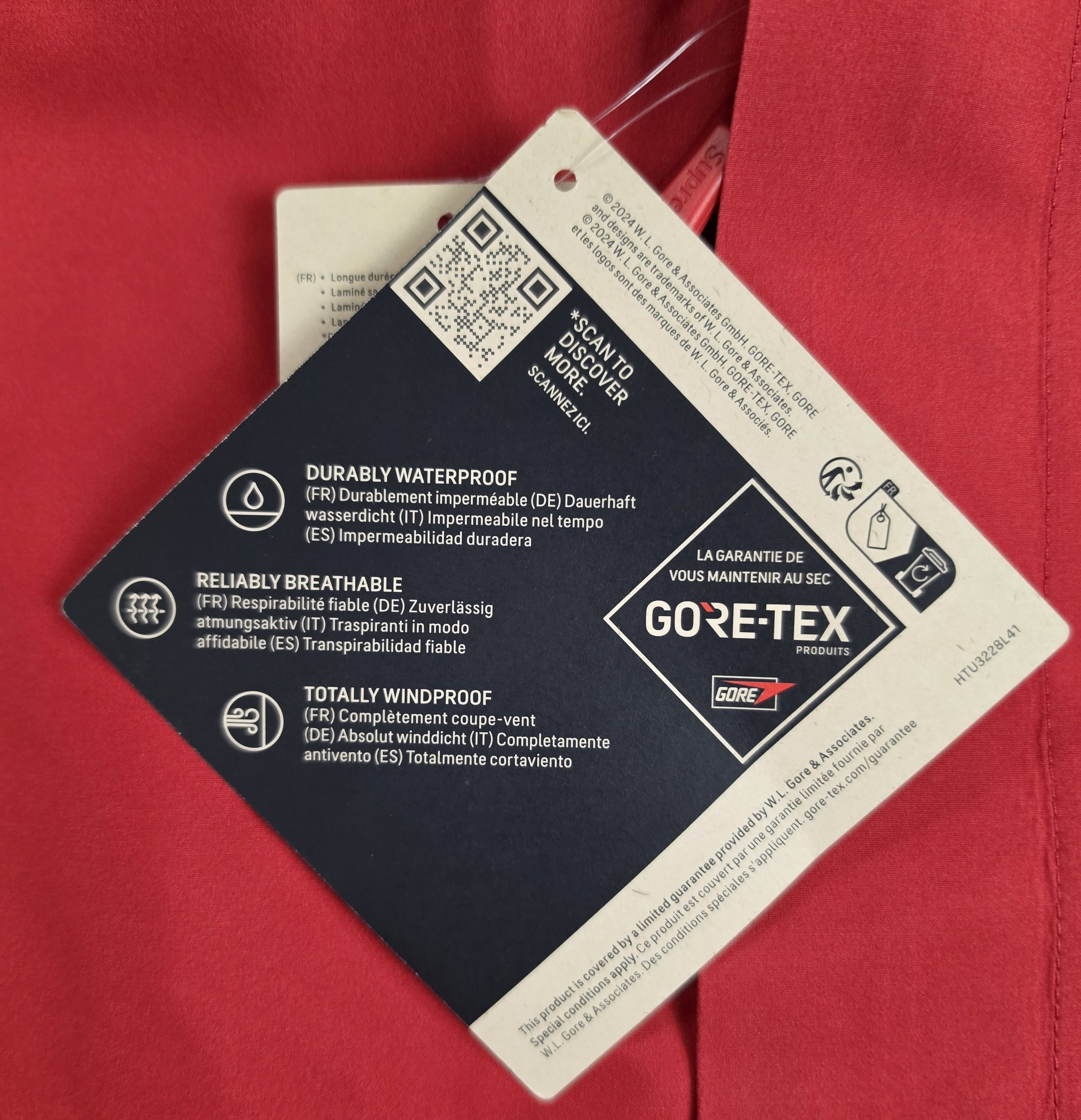 Supreme Supreme GORE-TEX Ghostface Shell Jacket Red SS26 BRAND NEW Size US L / EU 52-54 / 3 - 9 Thumbnail