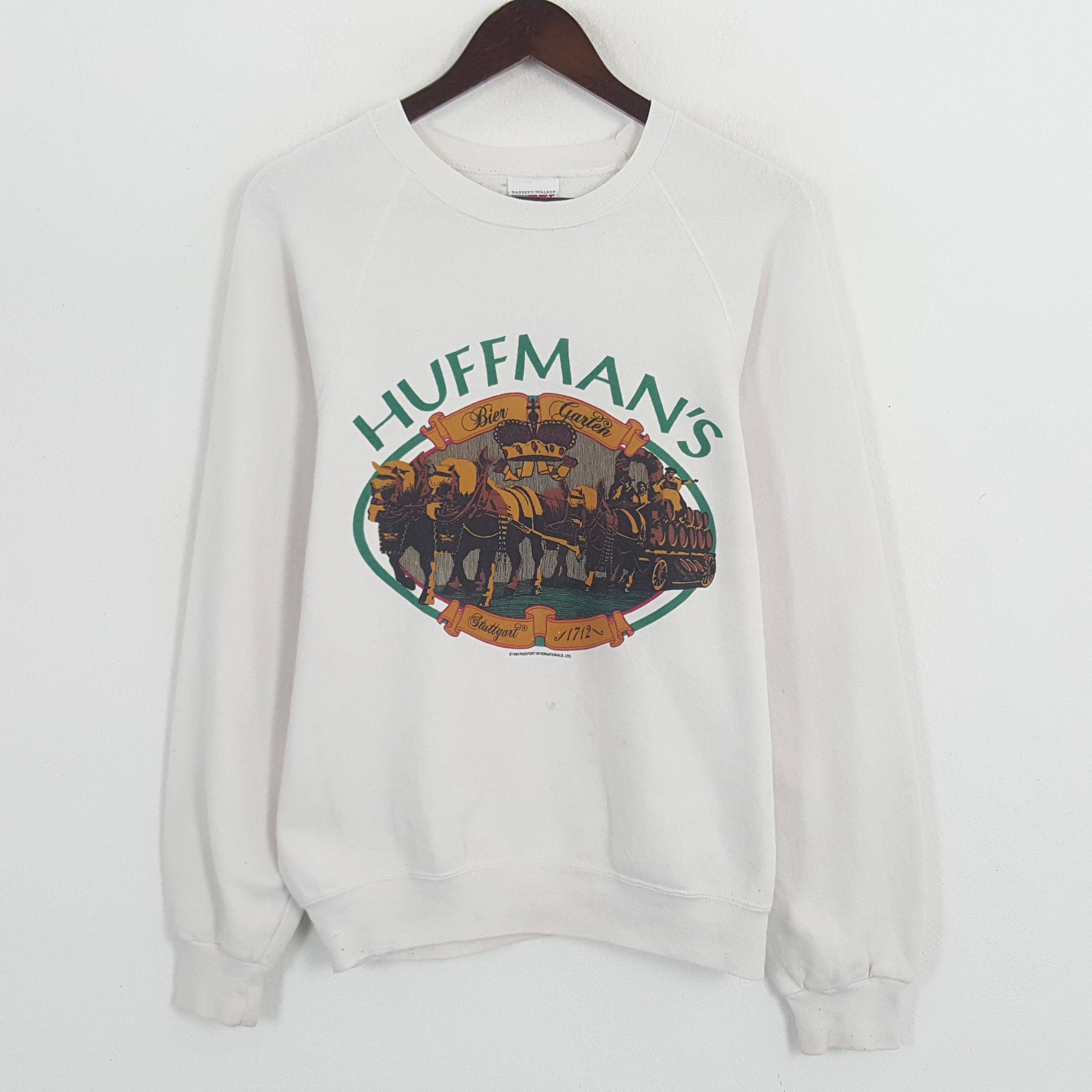 Vintage Vintage Huffman's Sweatshirt Size US M / EU 48-50 / 2 - 1 Thumbnail