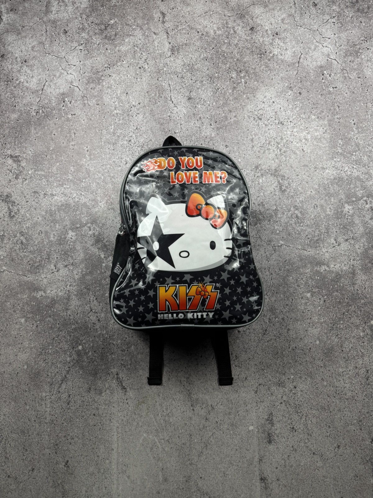 Japanese Brand VINTAGE SANRIO HELLO KITTY 2000s KISS PRINT MINI BACKPACK Size ONE SIZE - 1 Thumbnail