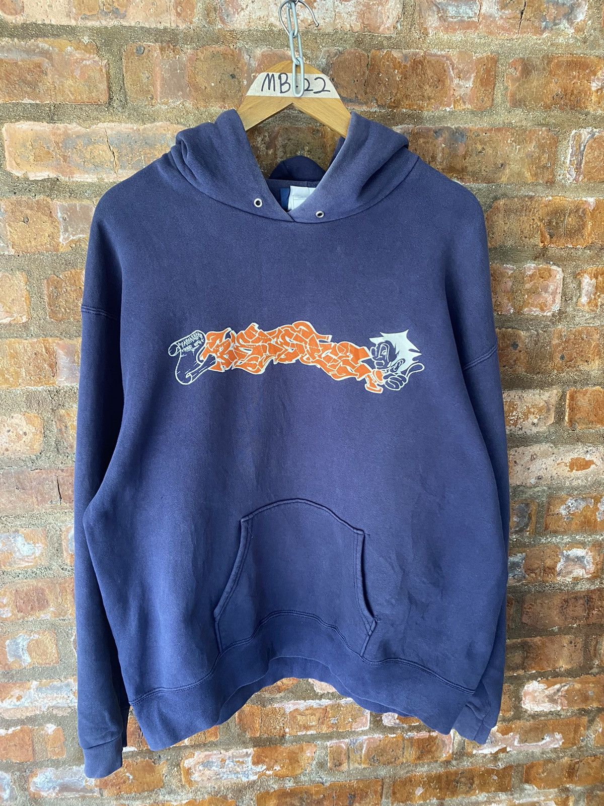 Stussy 🔥OG 1990s Balance Street Wear Grafiti hoodie anvil Size US XL / EU 56 / 4 - 2 Thumbnail