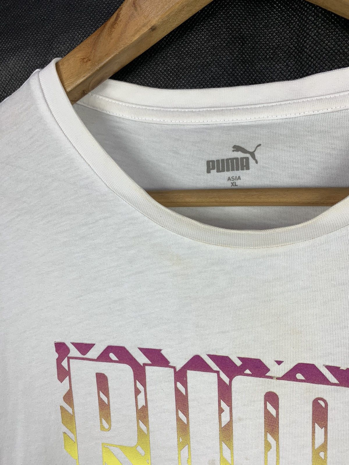 Puma Offer! Puma Big Logo Colorful Sportswear Tee Size US M / EU 48-50 / 2 - 4 Thumbnail
