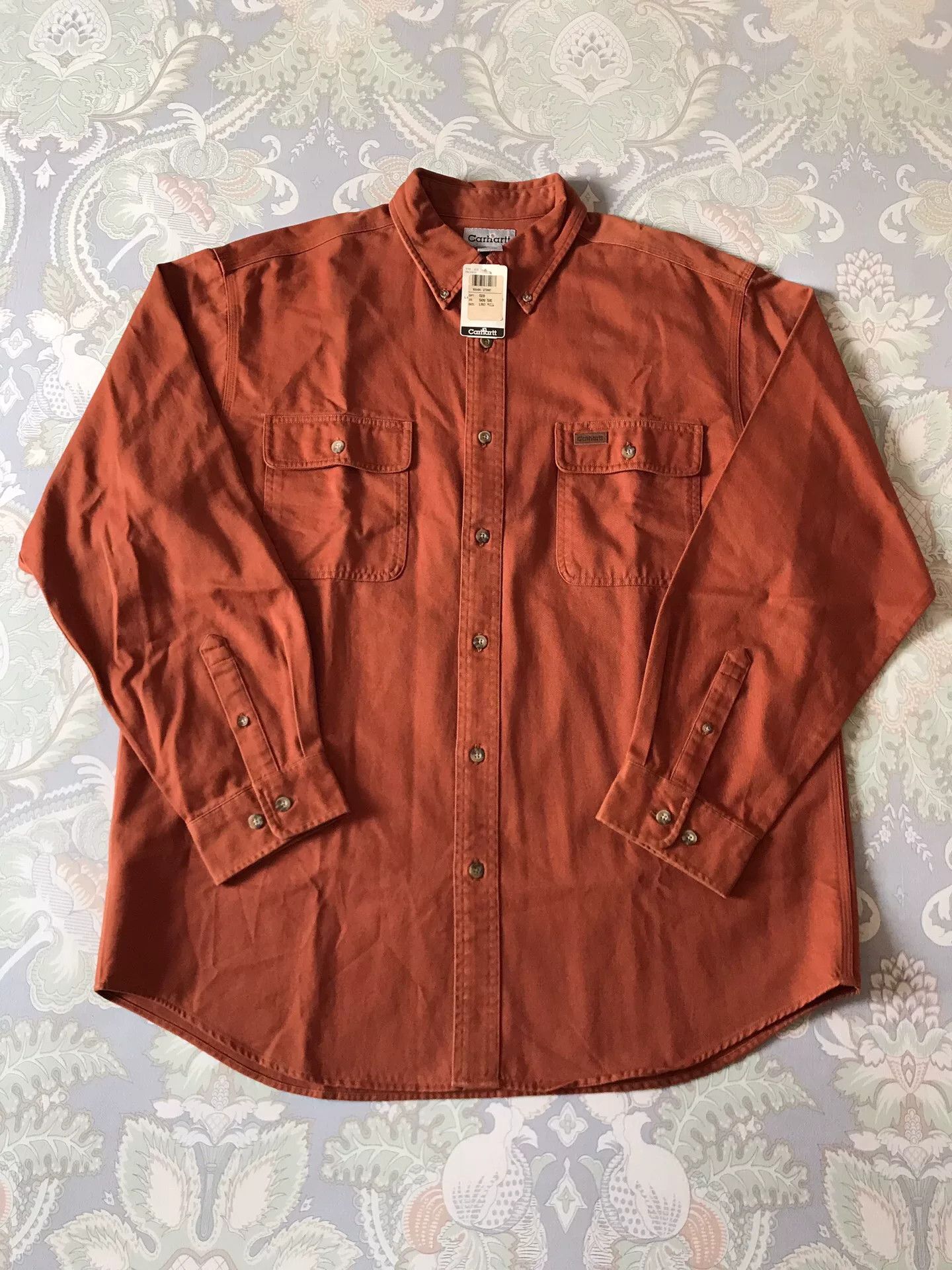 Carhartt Carhartt S09 SIE Red Work Shirt Size US L / EU 52-54 / 3 - 1 Thumbnail