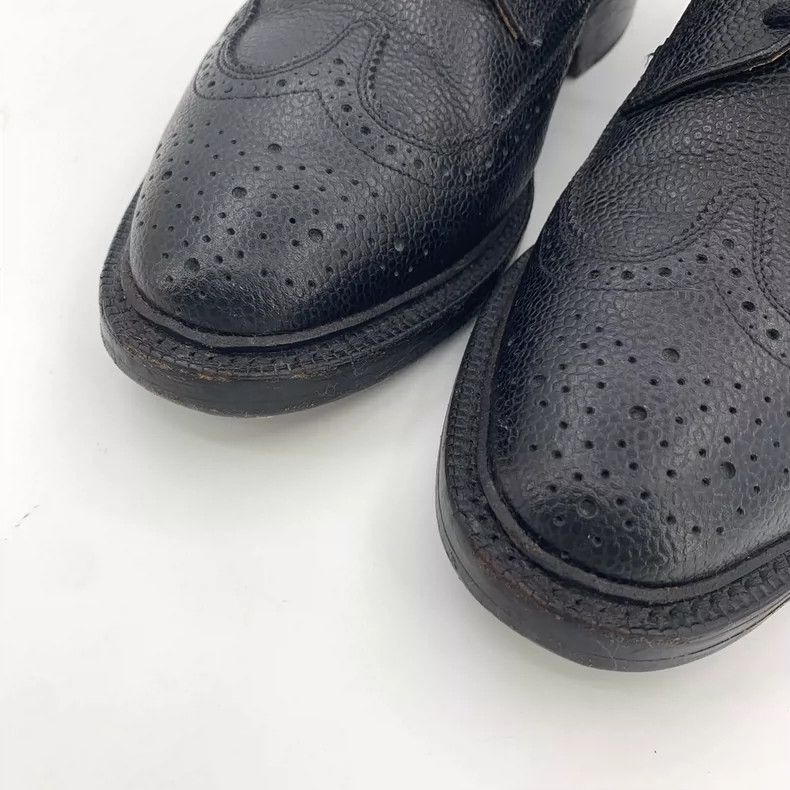 Thom Browne Thom Browne Black brocade carved lace up casual leather sh Size US 9 / EU 42 - 8 Thumbnail