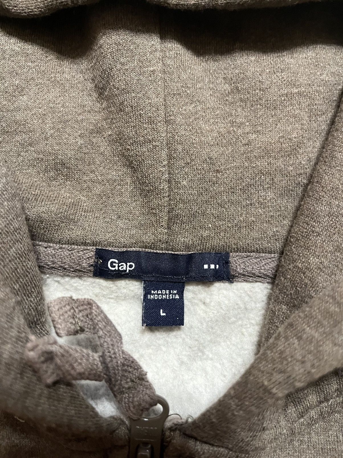 Gap Vintage brown Gap womens hoodie Size L / US 10 / IT 46 - 5 Thumbnail