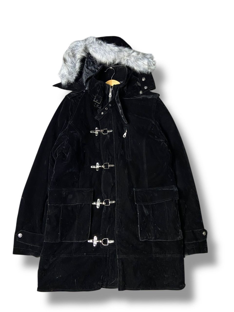 If Six Was Nine Vintage GWanner Bondage Ruffle Down Coat (152) Size US L / EU 52-54 / 3 - 2 Thumbnail