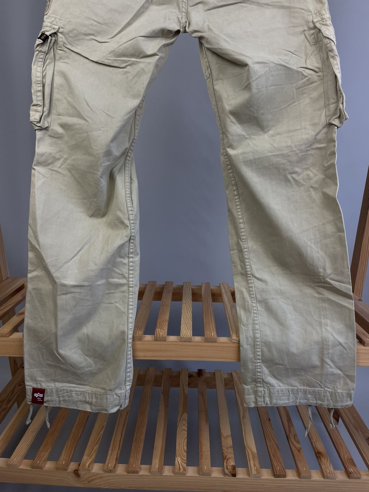 Alpha Industries Vintage alpha industries cargo pants size 34 Size US 34 / EU 50 - 7 Thumbnail