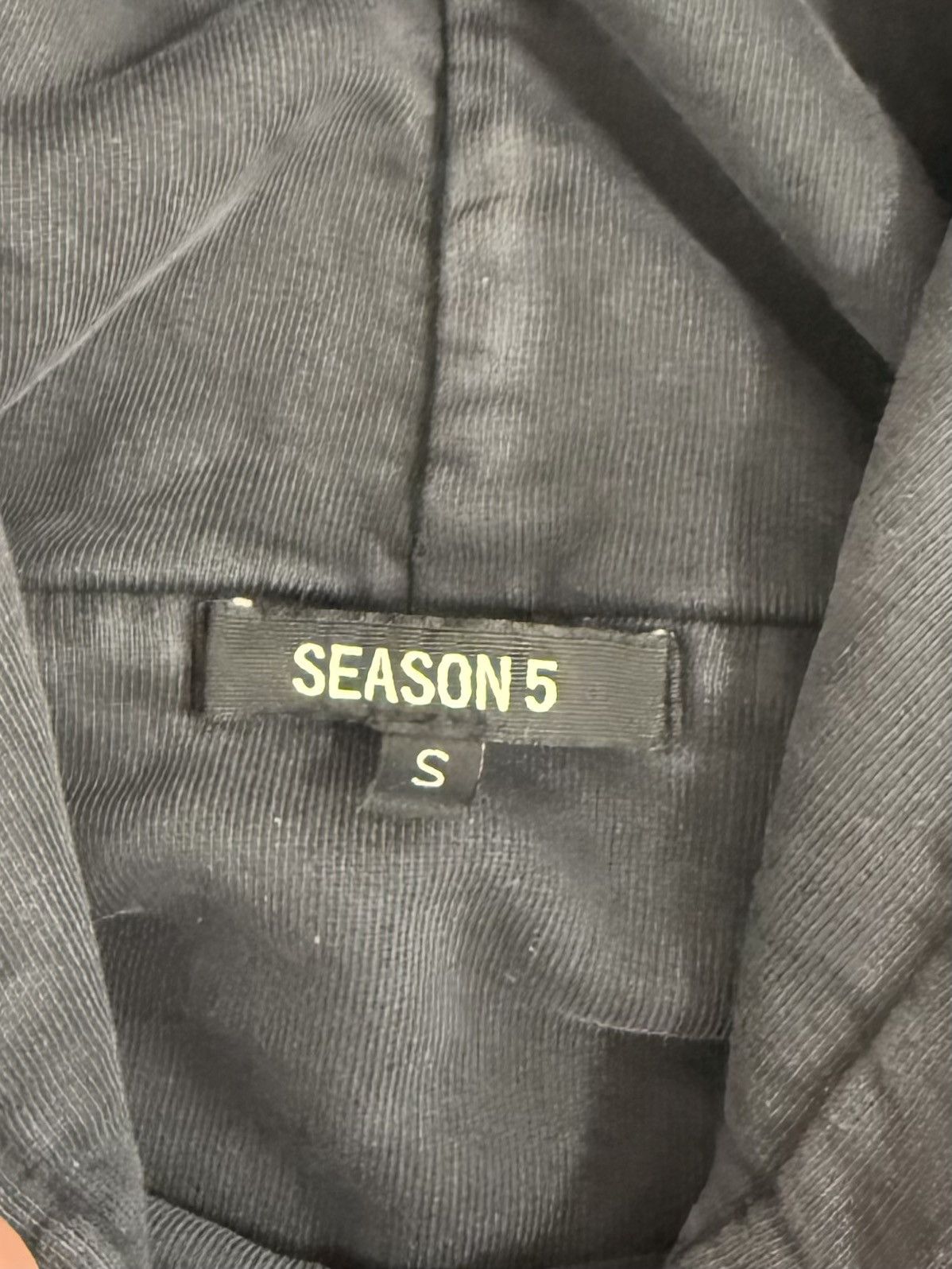 Yeezy Yeezy Season 5 Oversized Double Layered Hoodie Brand Size US S / EU 44-46 / 1 - 10 Thumbnail